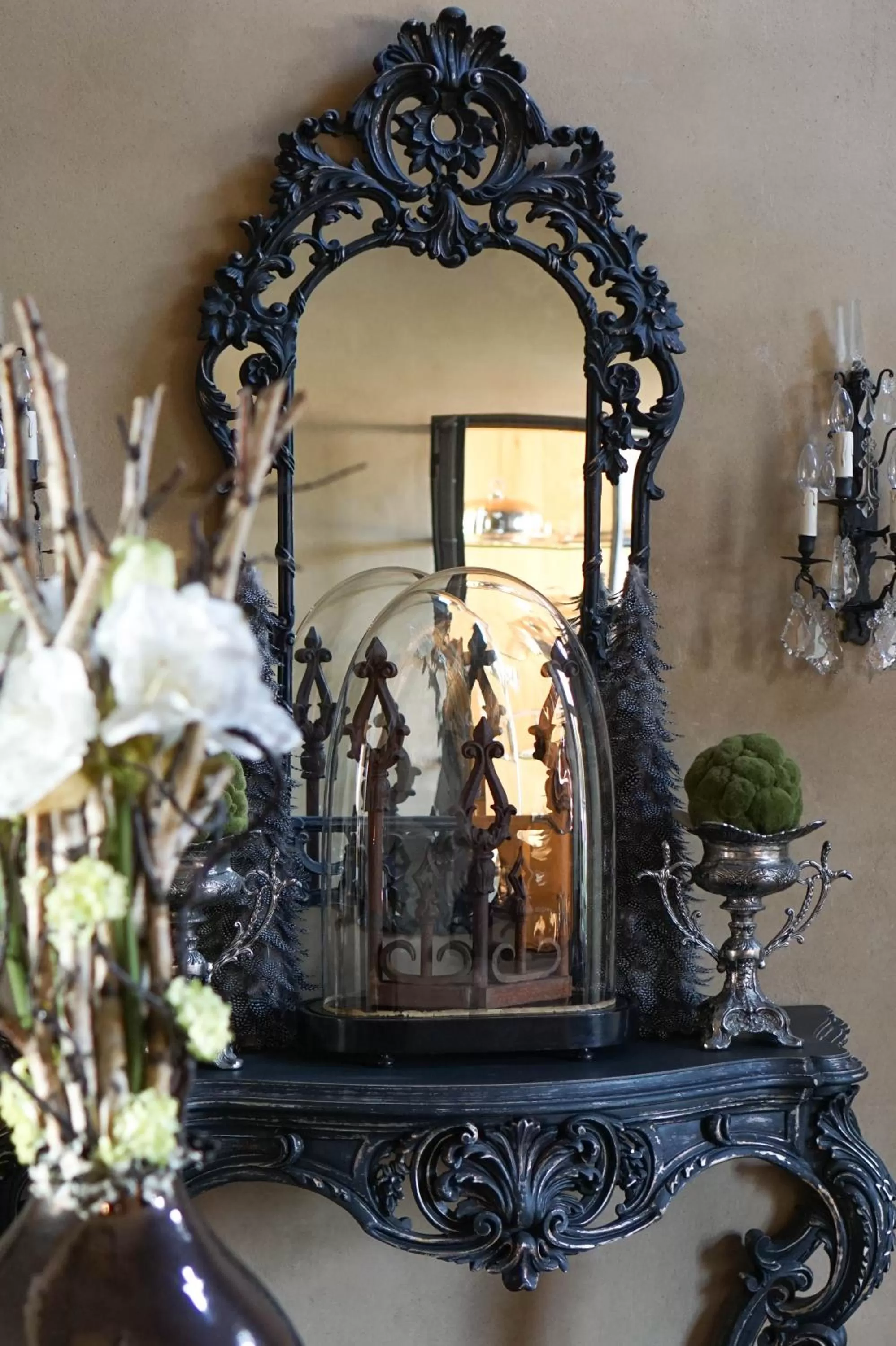 Decorative detail in Boutique Hotel De Brakelhoen