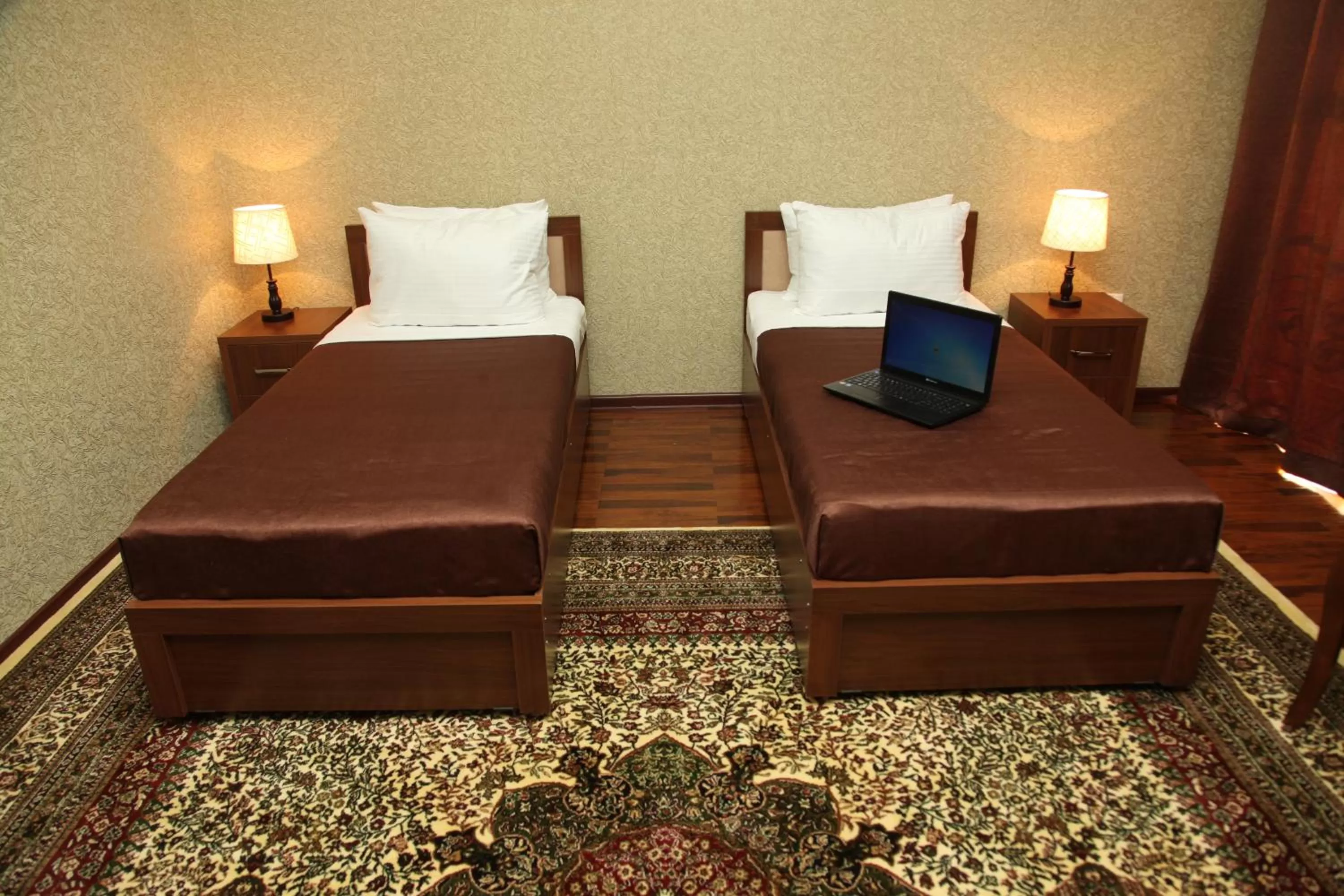 Bed in Hotel Vardonze