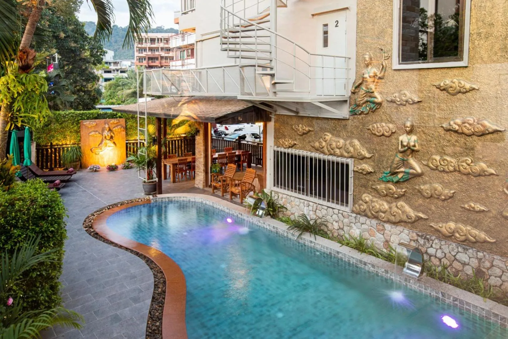 Swimming pool in Orchid Garden Hotel Patong