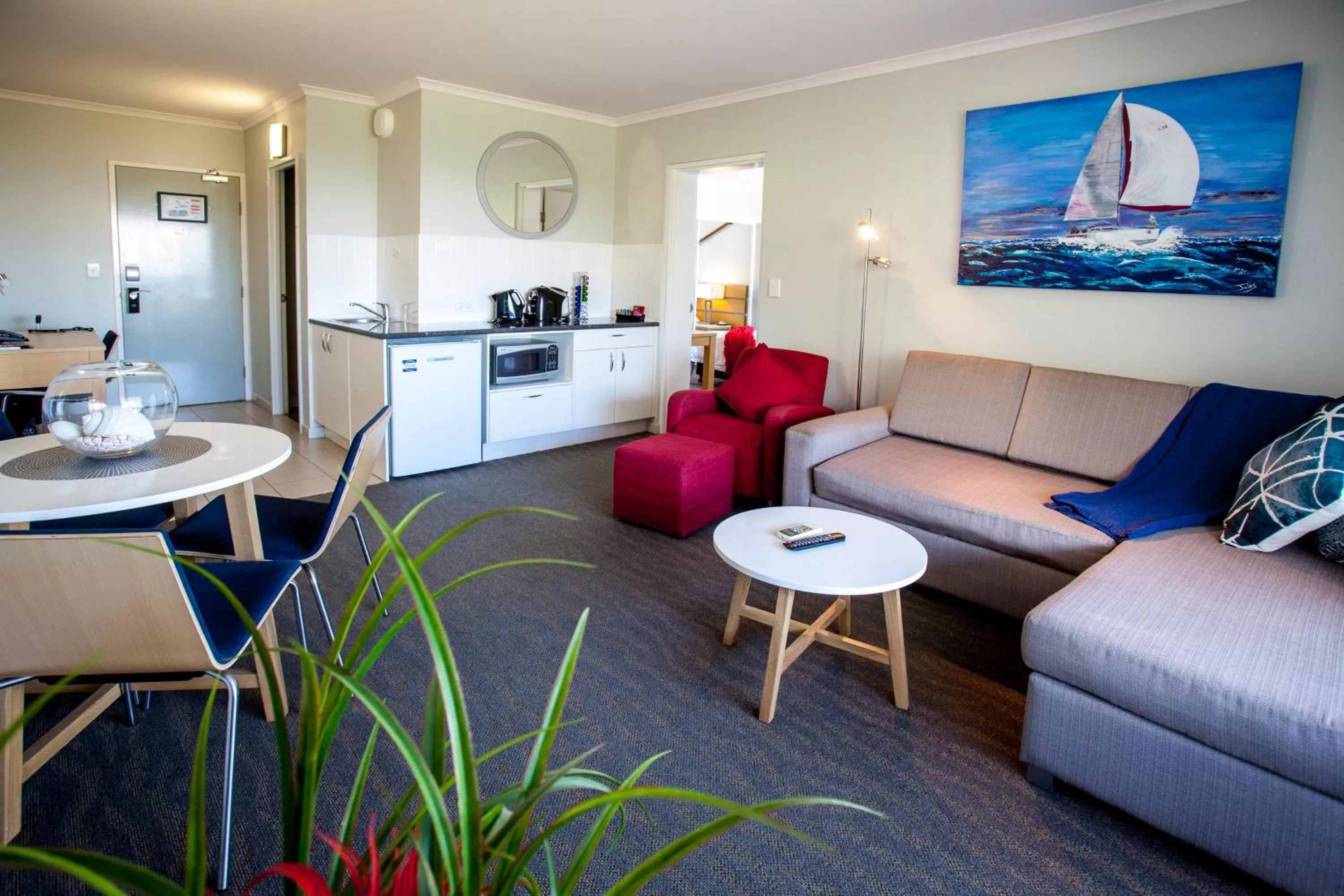 Kitchen or kitchenette in Manly Marina Cove Motel