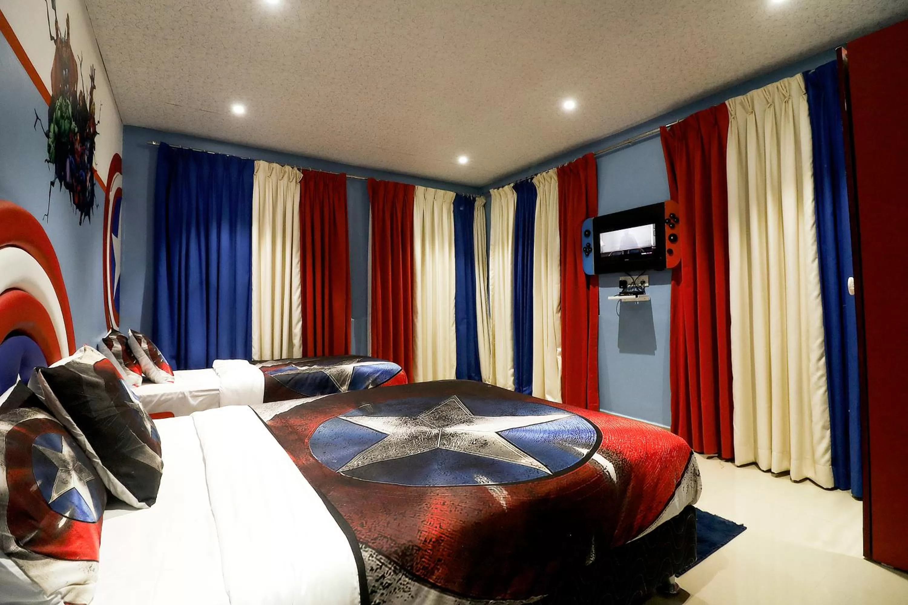 Bed in Hotel Greek Glory