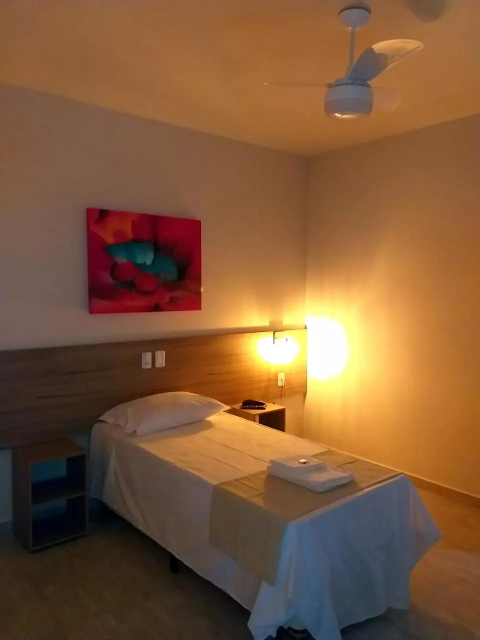 Bed in Hotel Petaluma Piumhi