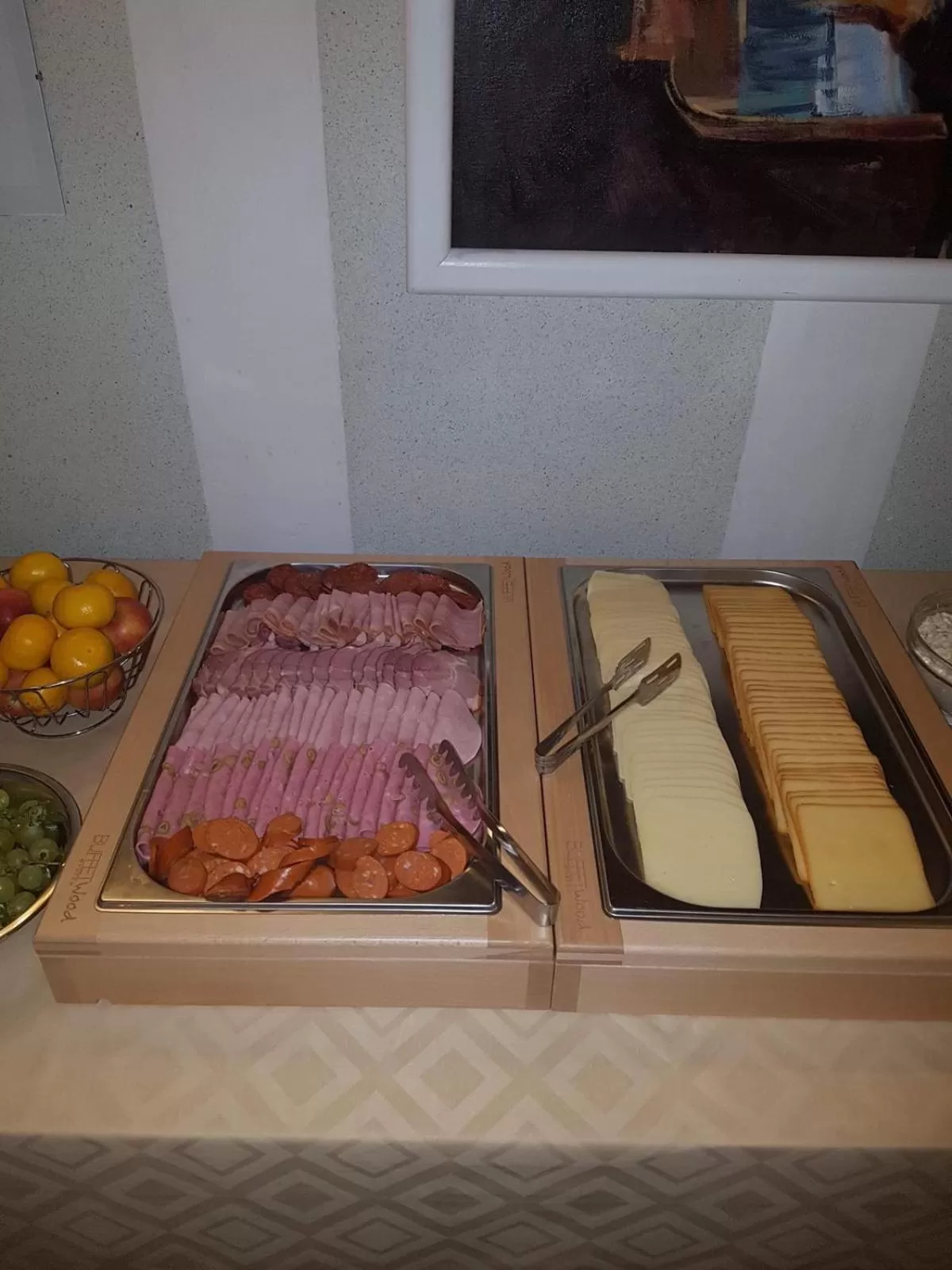 Buffet breakfast in Wellness Hotel Central