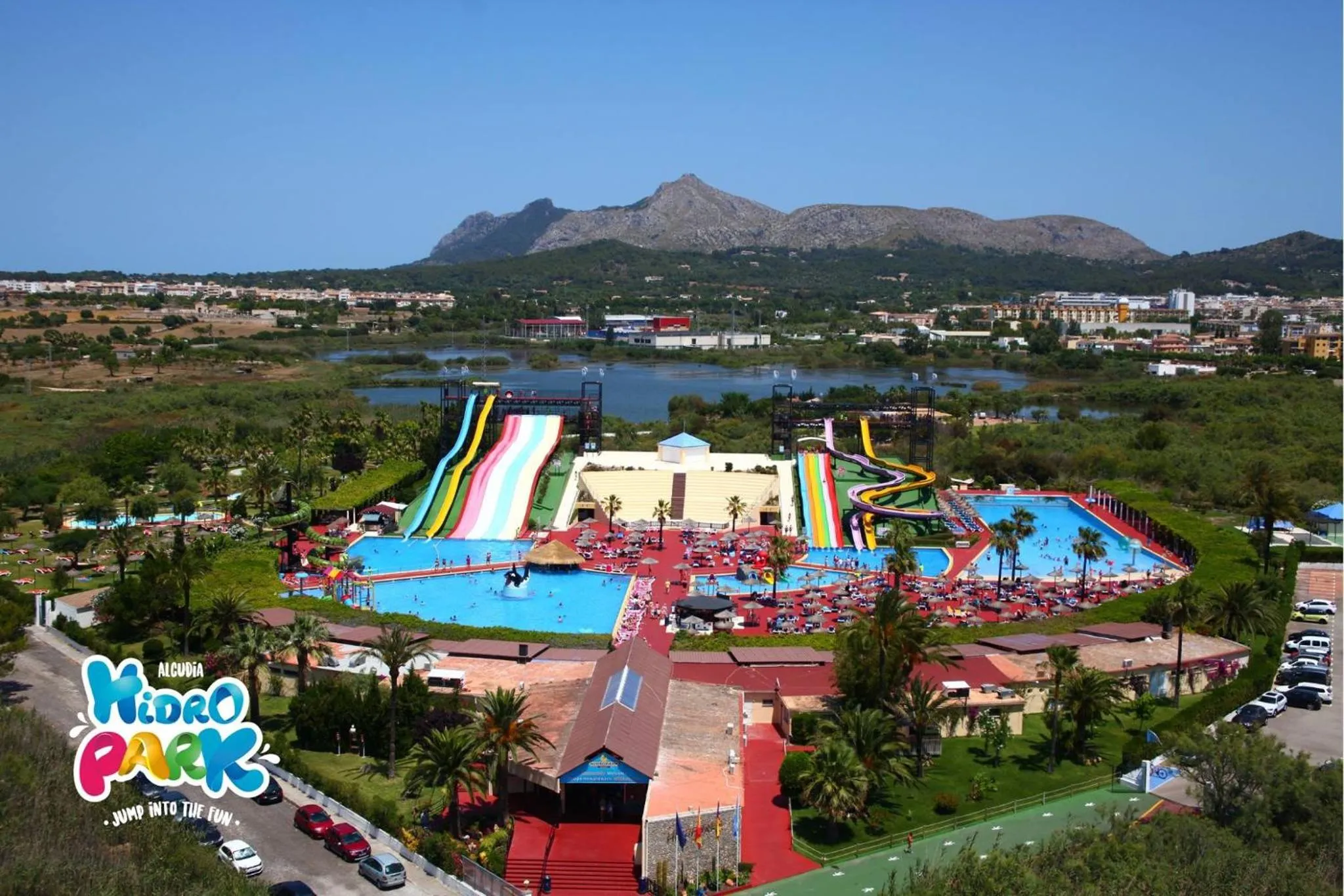 Aqua park in Blu Hostal Diana