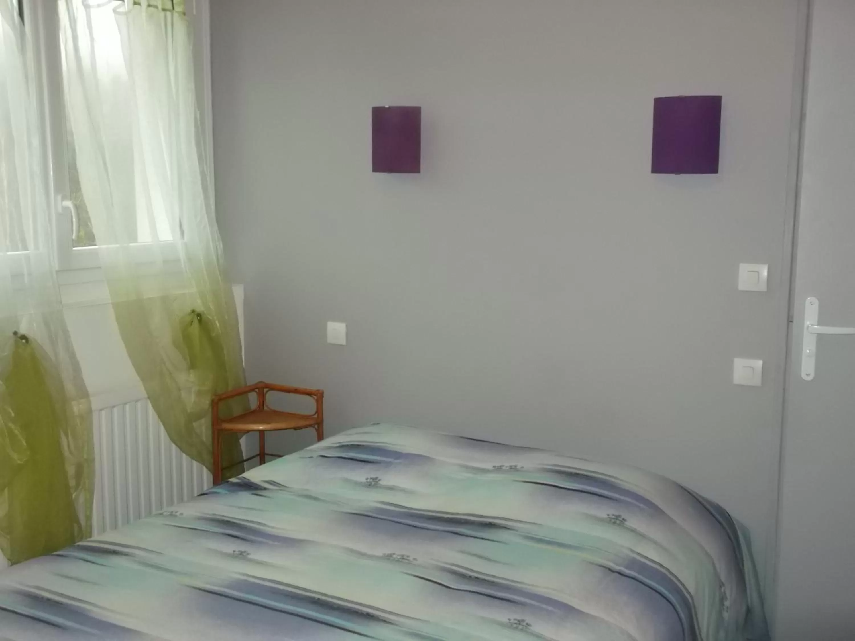 Bed in Hotel Tyblomen