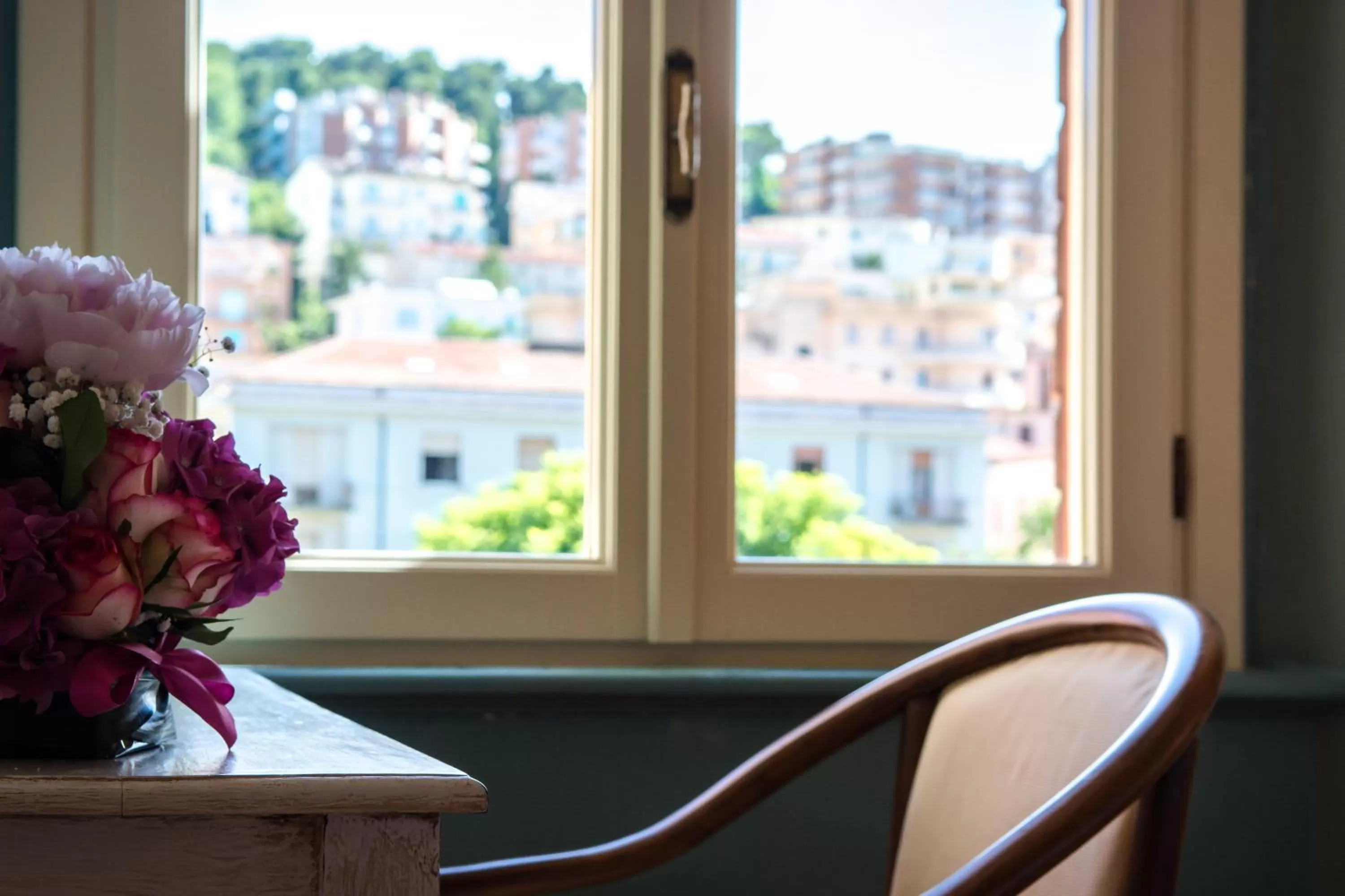 Decorative detail in Hotel della Vittoria