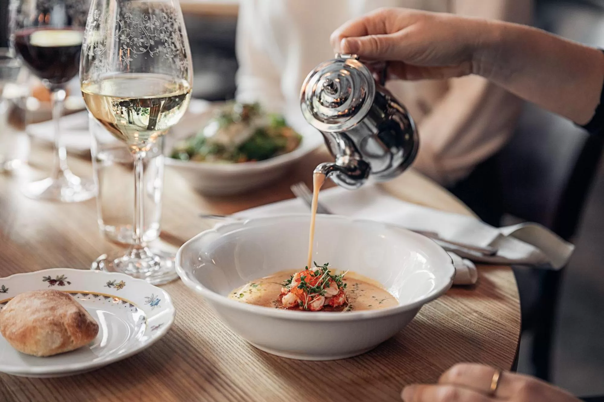 Food and drinks in Miss Clara by Nobis, Stockholm, a Member of Design Hotels