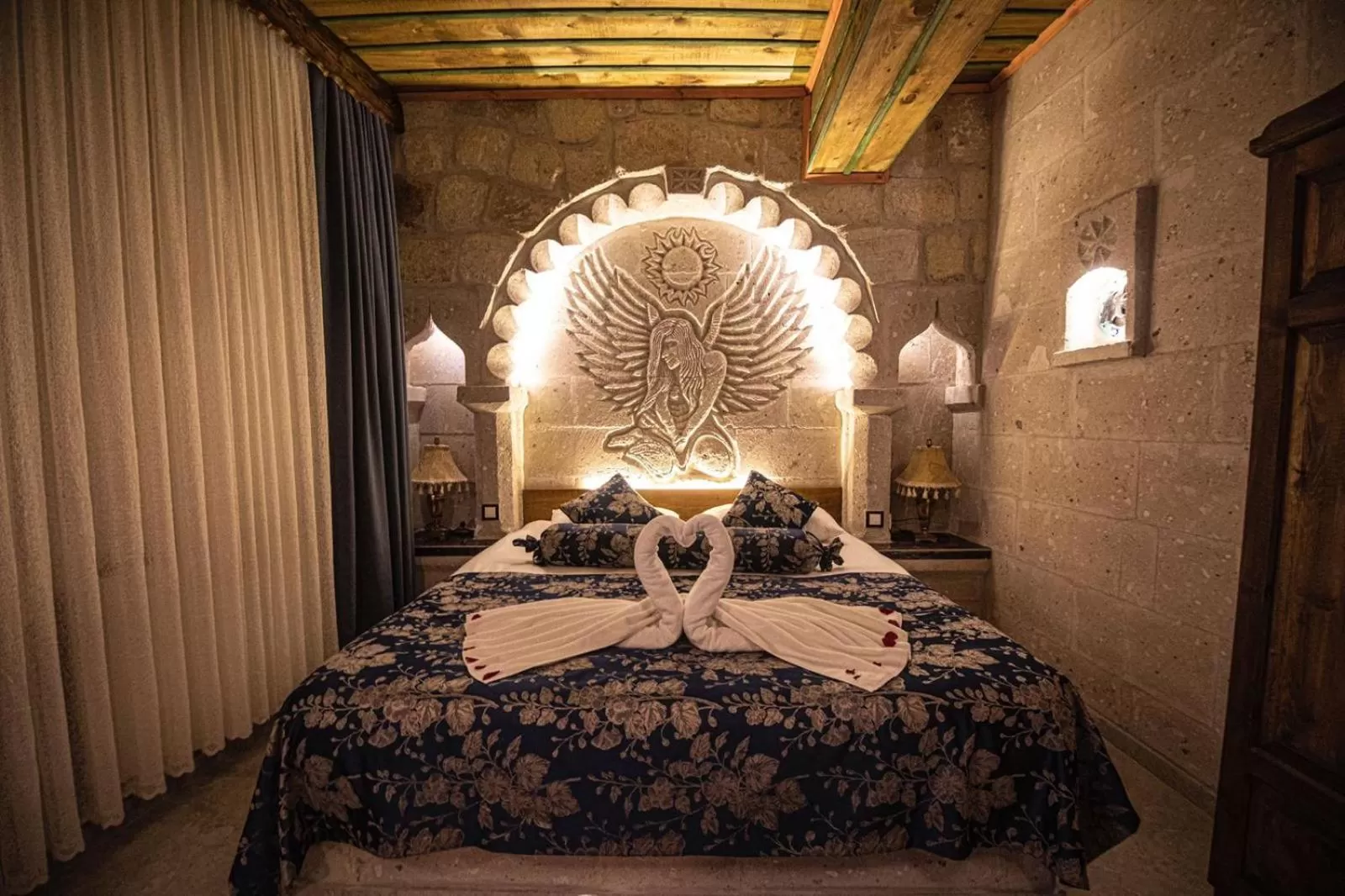 Bed in Historical Goreme House