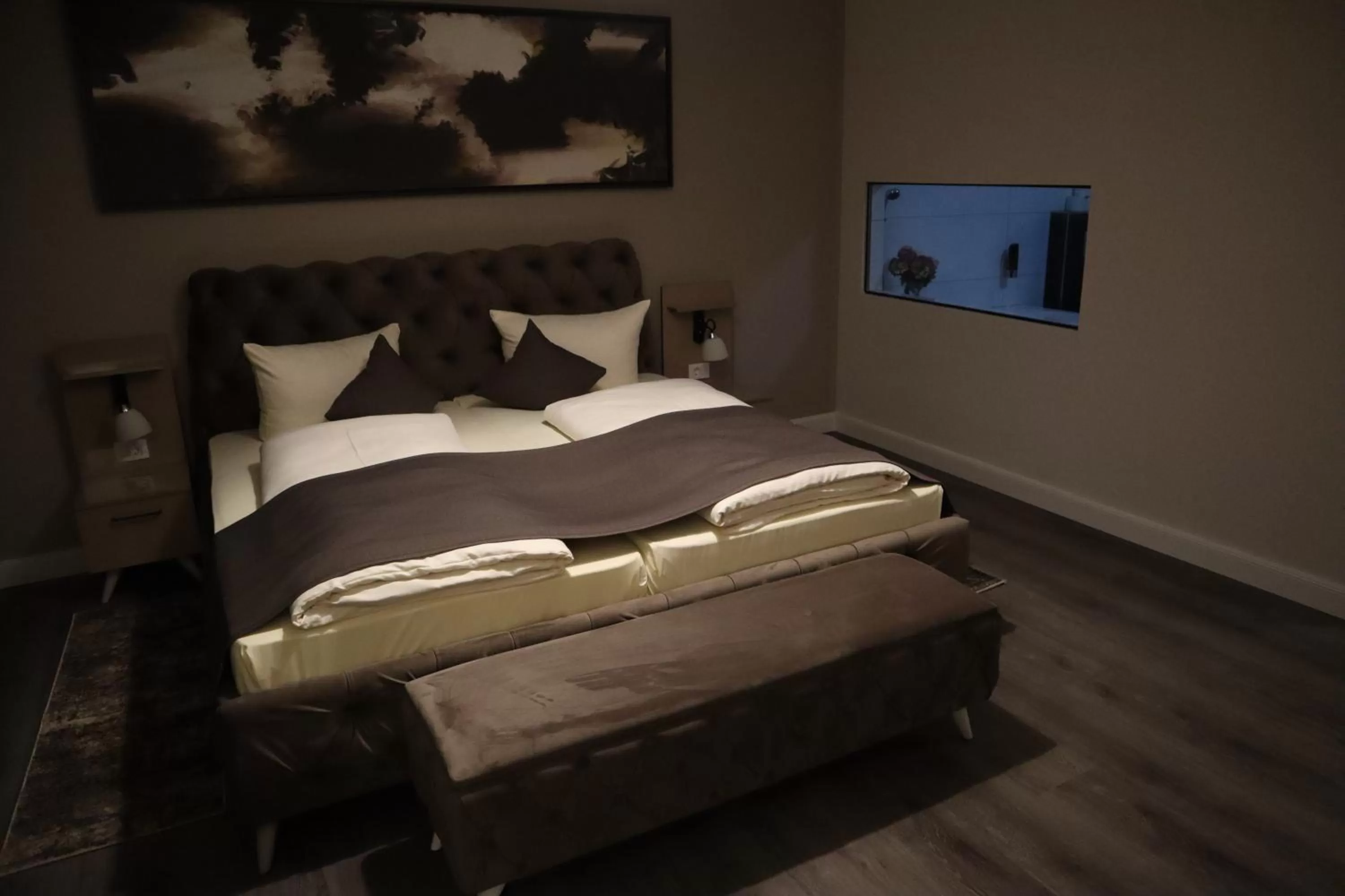 Bed in Hotel Bispinger Hof