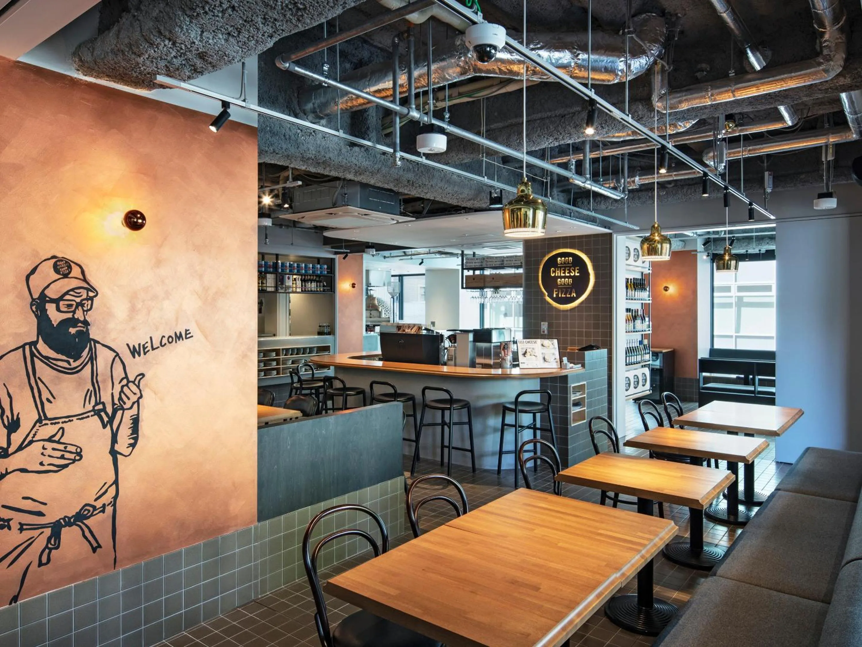 Restaurant/places to eat in all day place shibuya