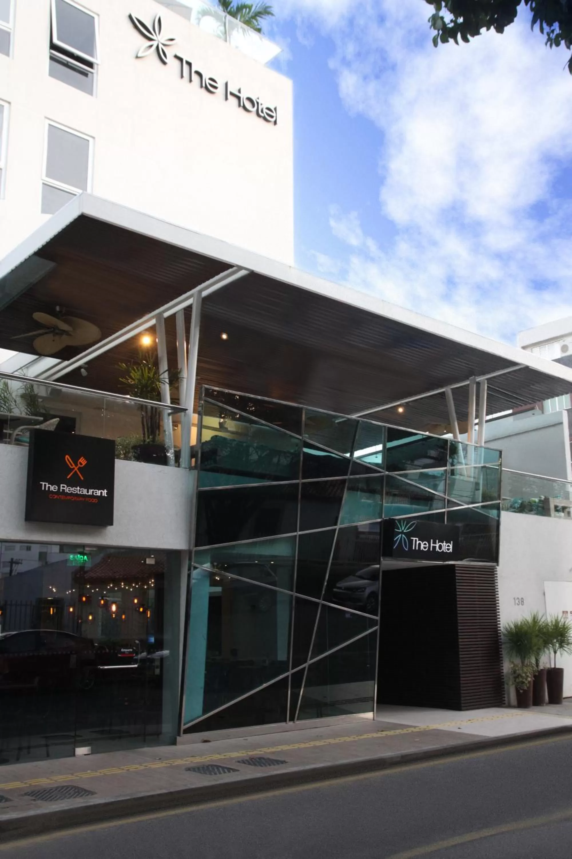 Facade/entrance in The Hotel