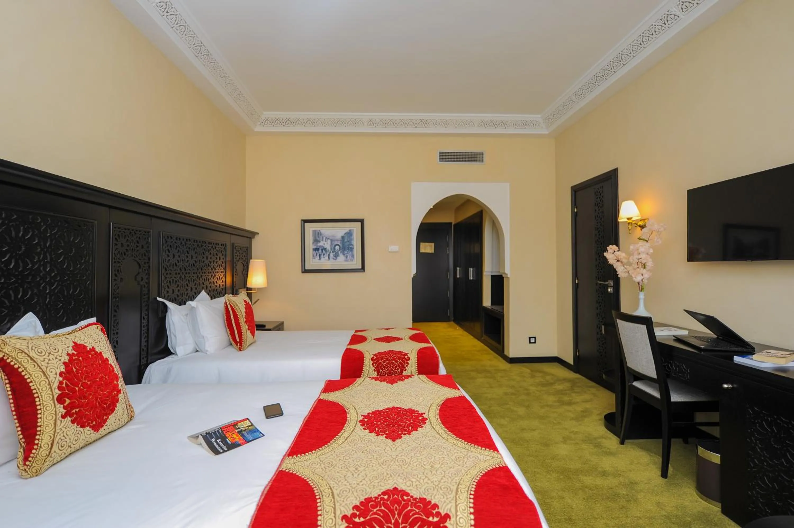 Photo of the whole room, Bed in Ennakhil Marrakech Hotel & SPA