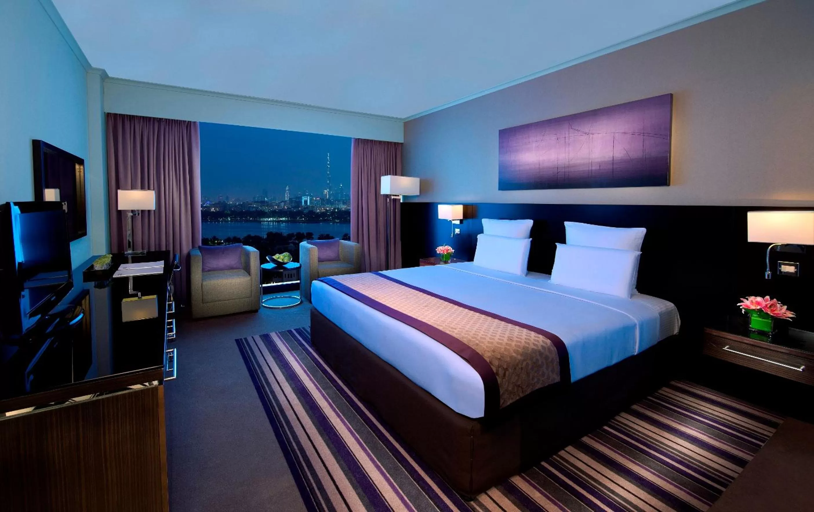 TV and multimedia, Bed in Pullman Dubai Creek City Centre