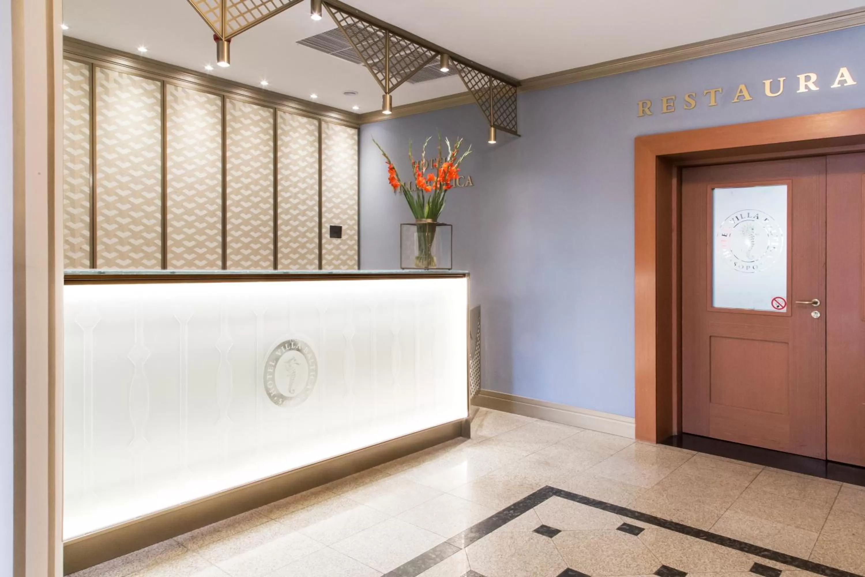 Lobby or reception in Hotel Villa Baltica