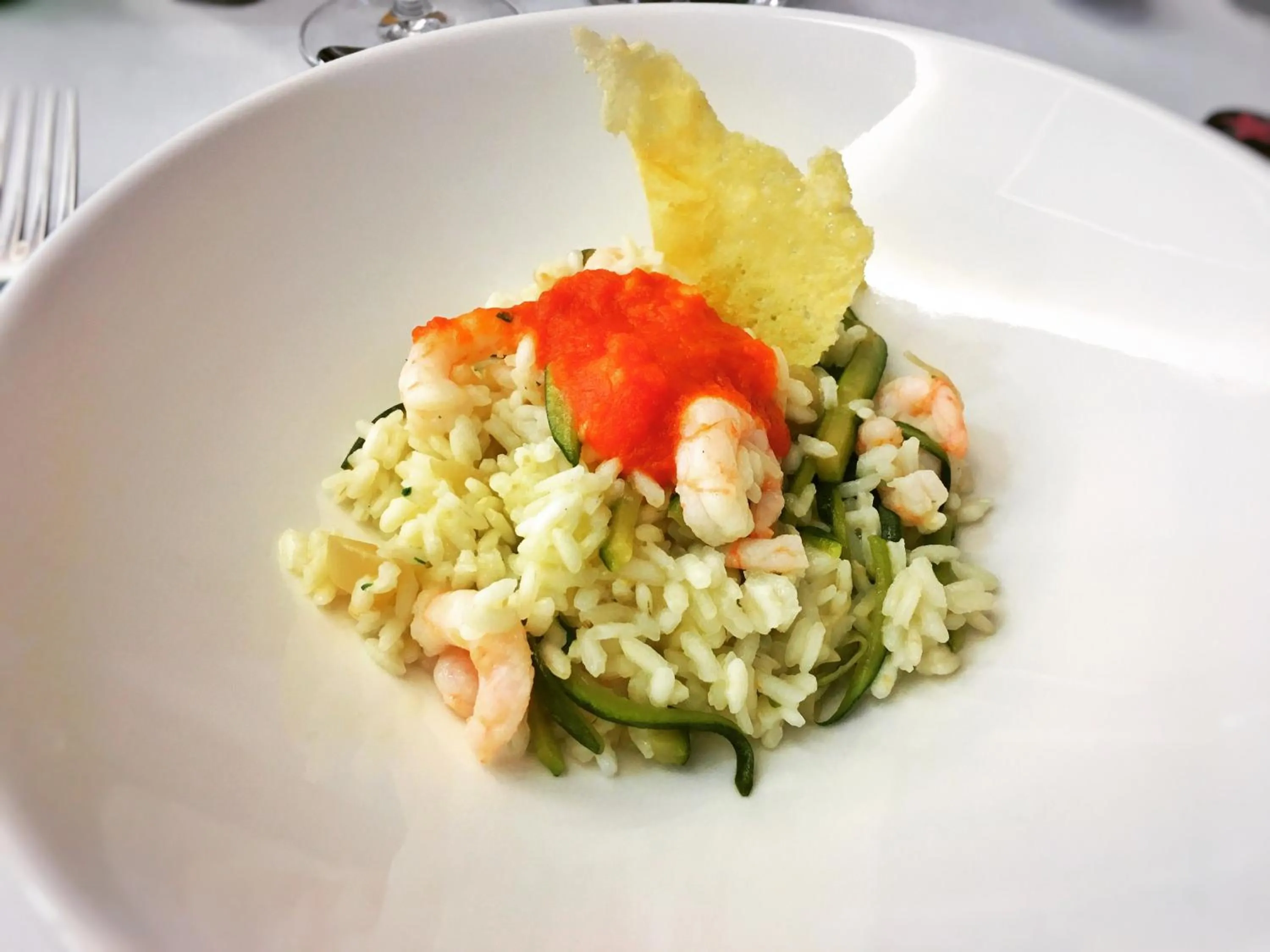 Food close-up in Hotel Des Bains Terme