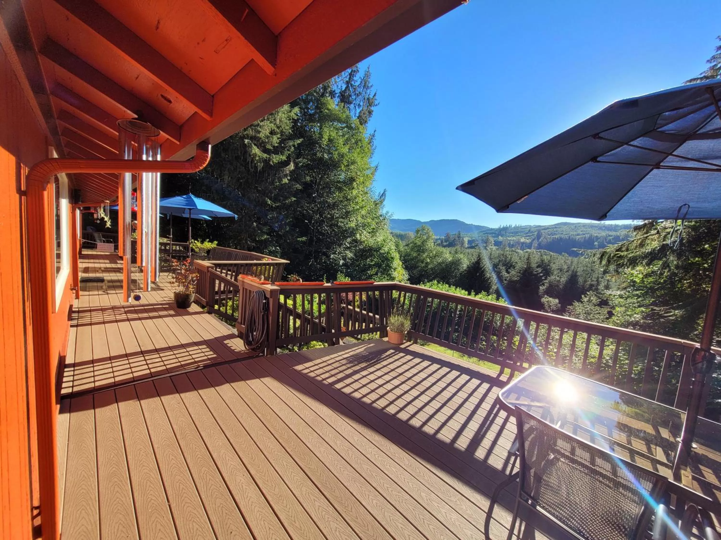 Balcony/Terrace in Misty Valley Inn