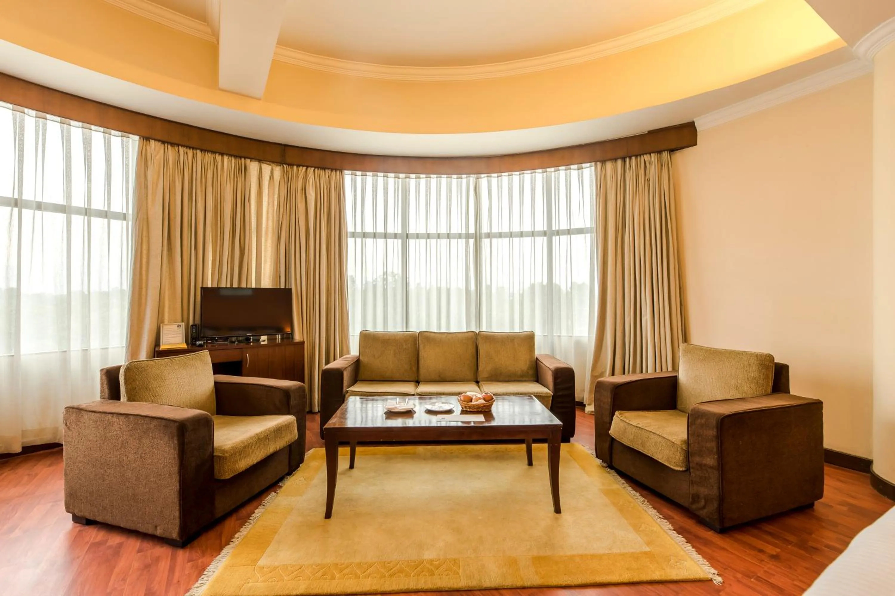 Seating Area in Airport Hotel