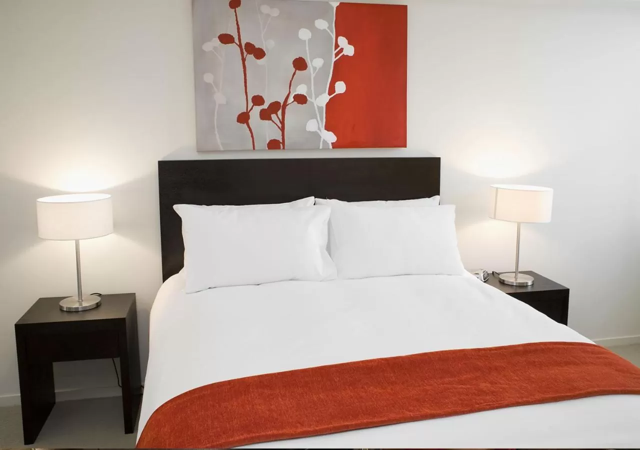 Bed in Toowoomba Central Plaza Apartment Hotel Official