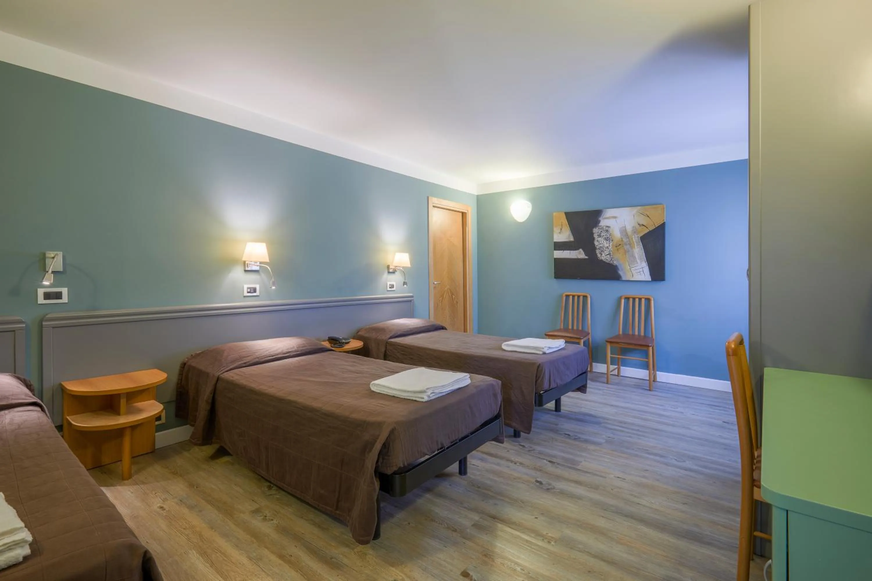 Bed in Hotel Montebello