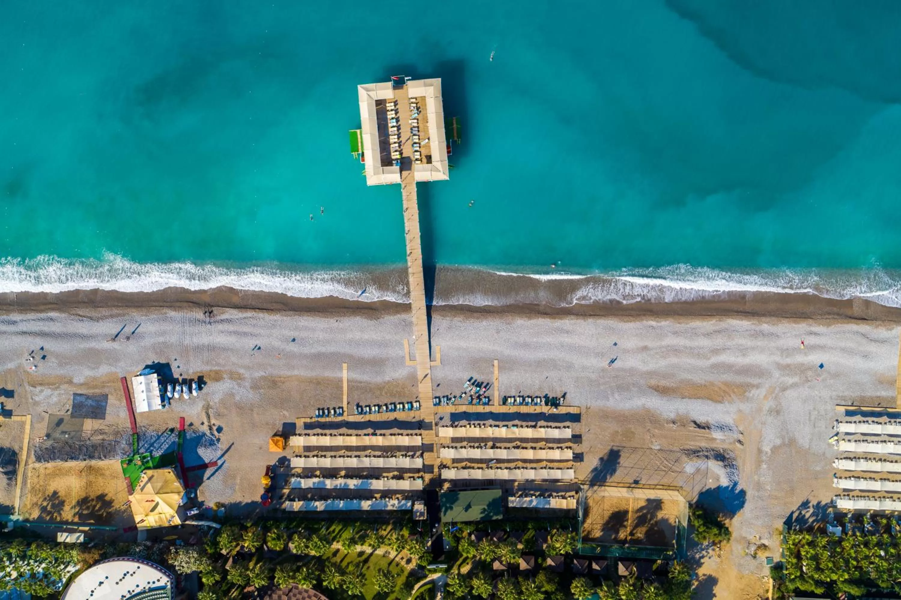 Bird's eye view in Mukarnas Spa & Resort Hotel