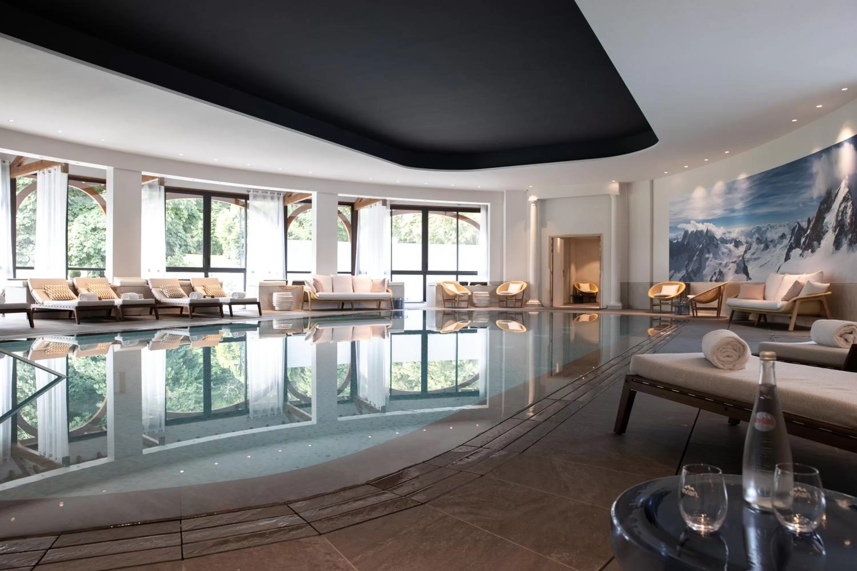 Spa and wellness centre/facilities in Hôtel Royal