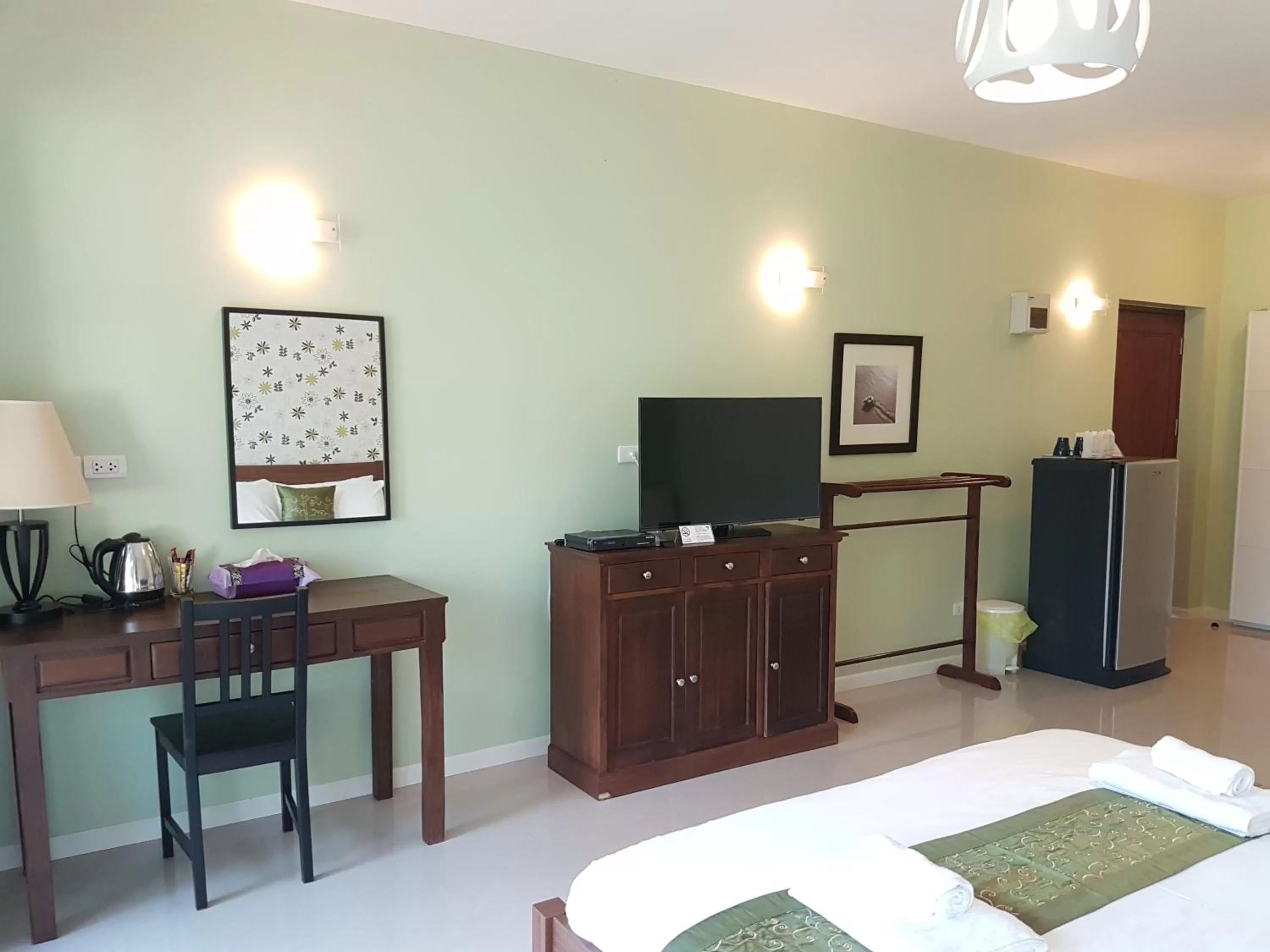 TV and multimedia, Bed in The Hillside Pranburi Resort