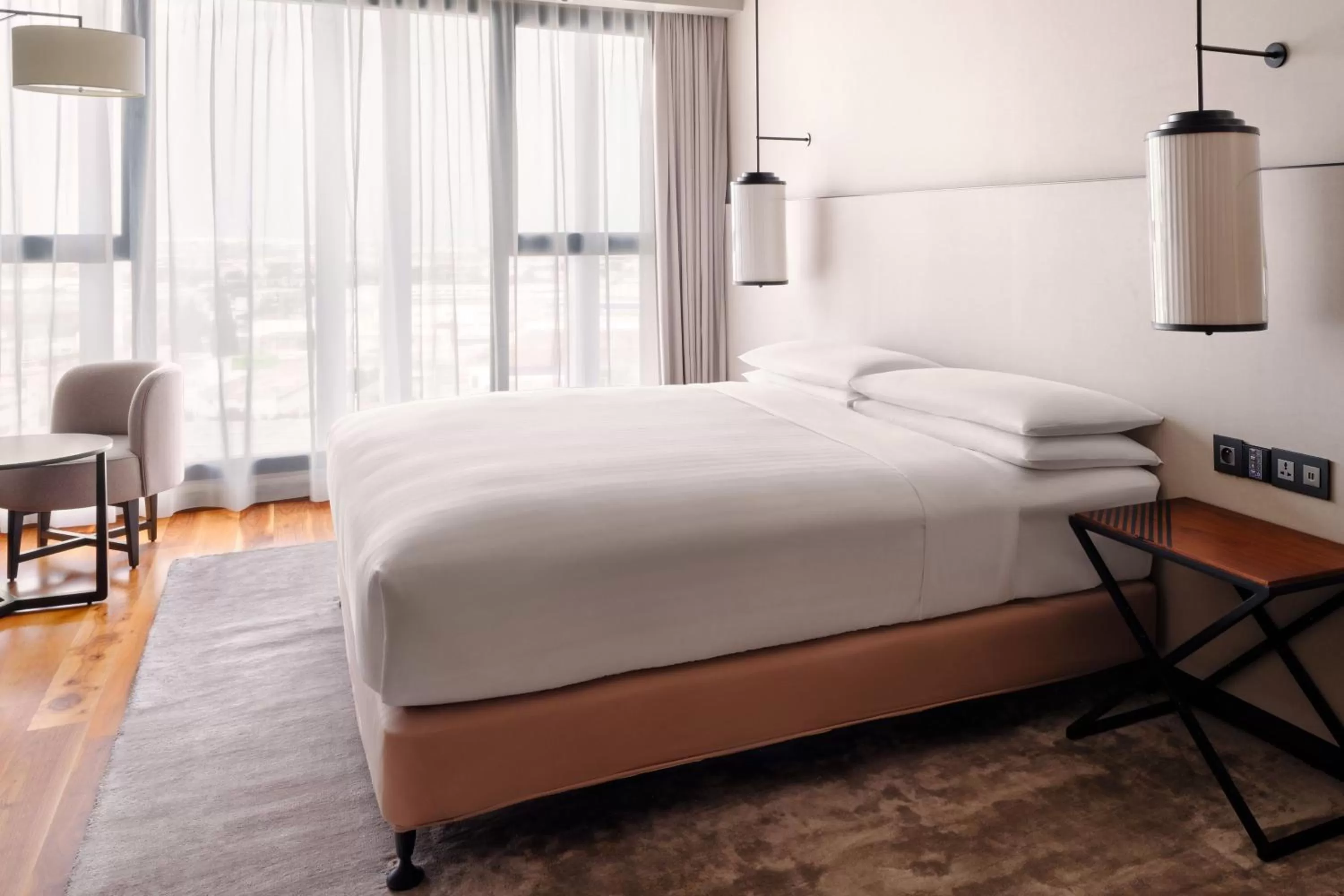 Bedroom, Bed in Tunis Marriott Hotel