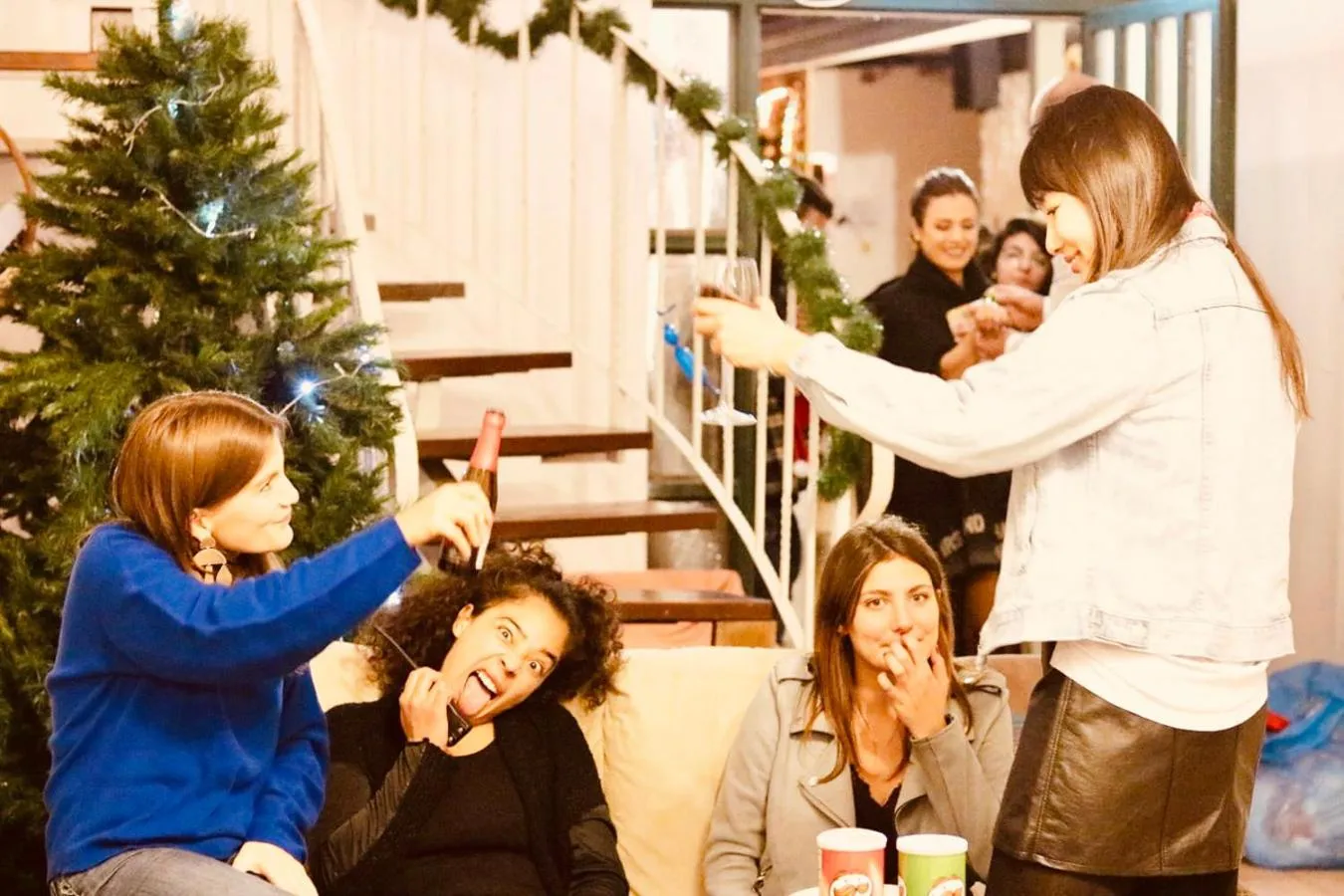 People in Al Yakhour Hostel