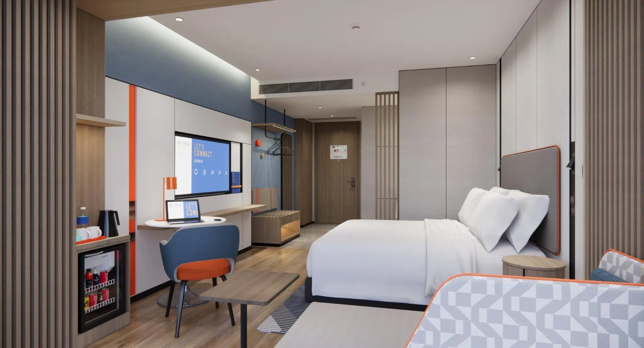 Photo of the whole room in Holiday Inn Express Jiangmen East Station by IHG