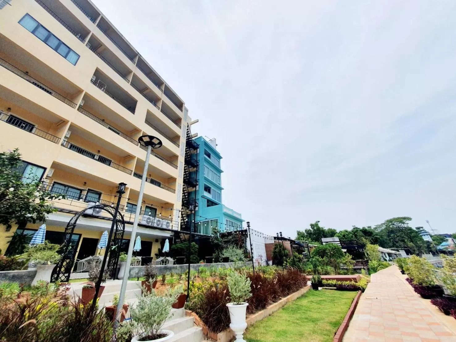 Property building in USABAI Riverside Boutique Hotel