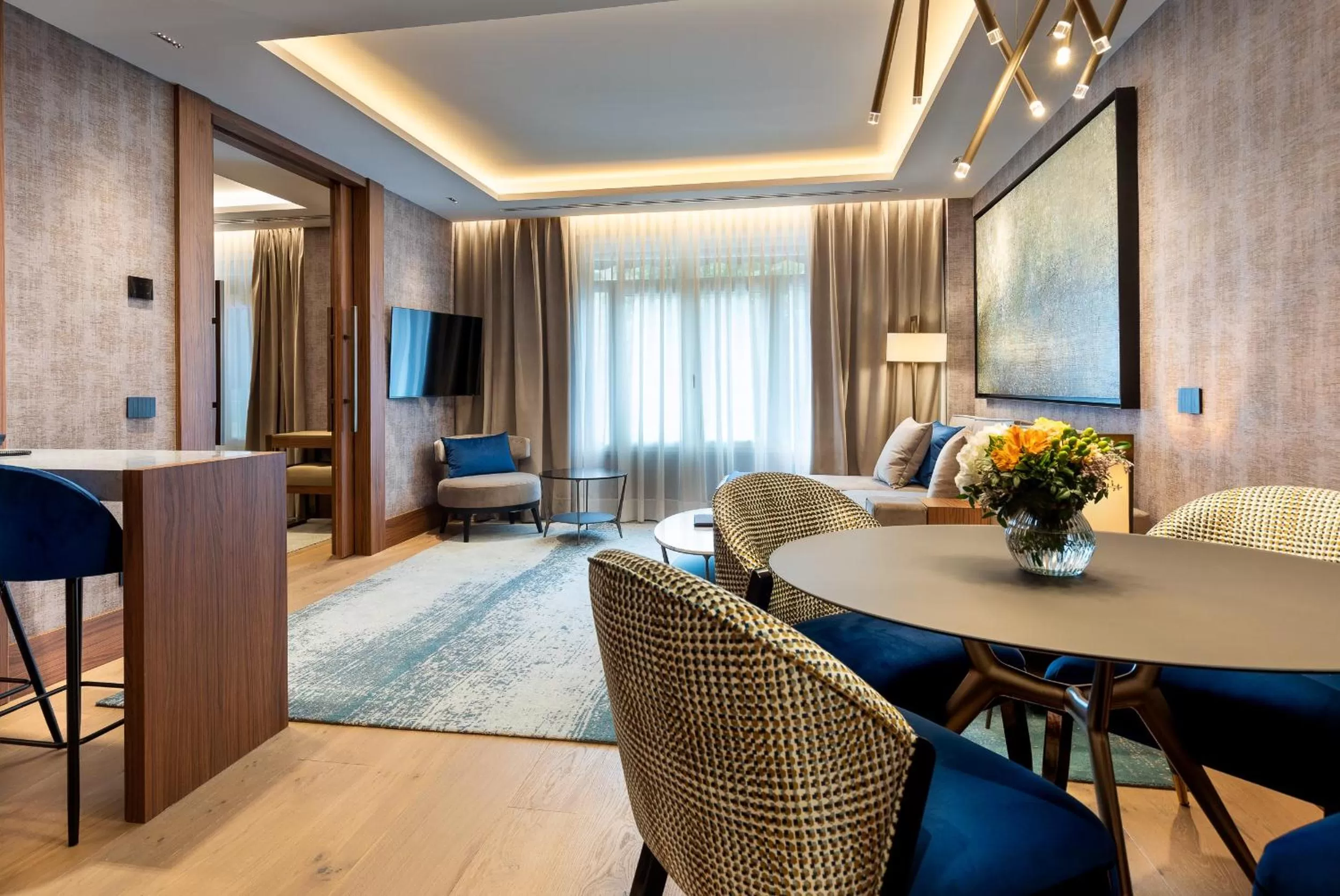 Seating area in Wellington Hotel & Spa Madrid