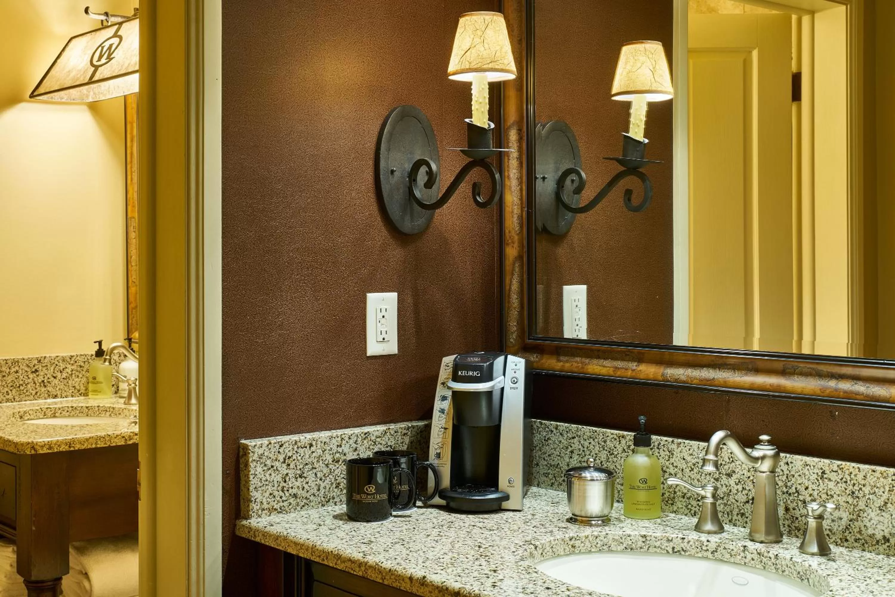 Bathroom in The Wort Hotel