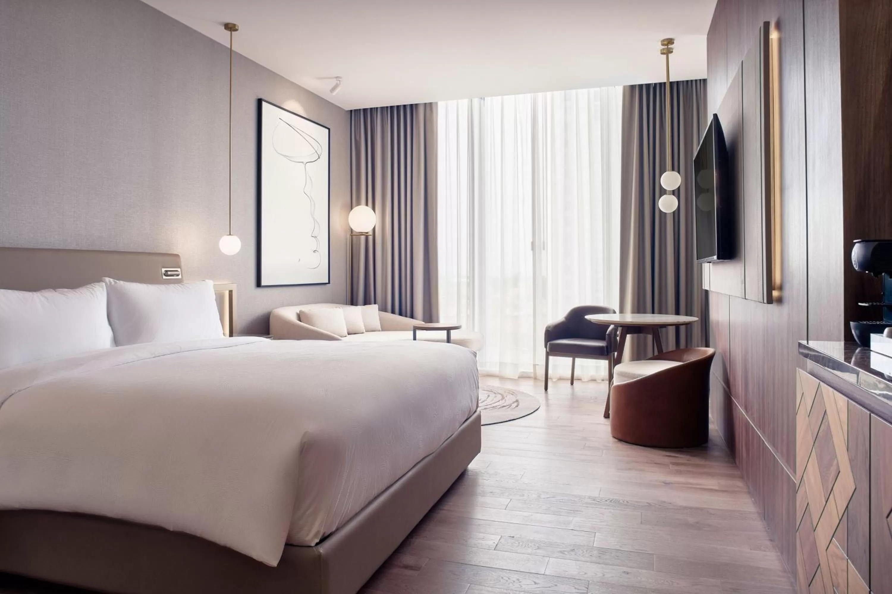 Photo of the whole room, Bed in JW Marriott Hotel Guadalajara