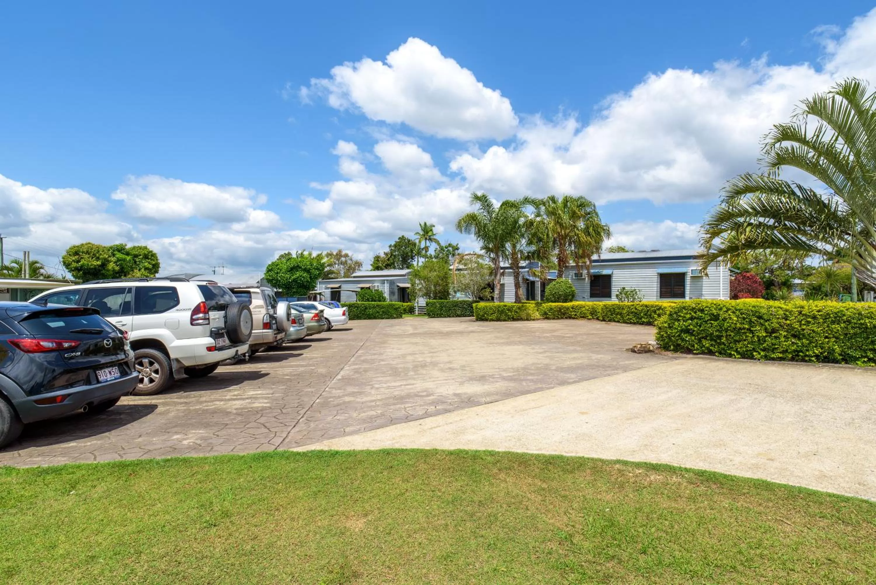 Property building in Tin Can Bay's Sleepy Lagoon Motel