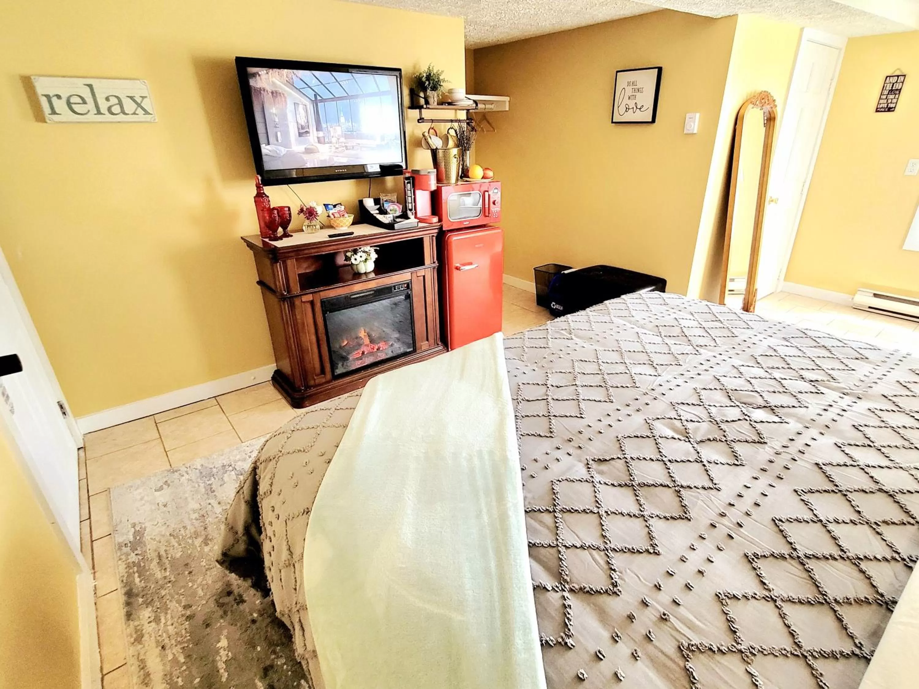 TV and multimedia, Bed in Pump House Inn & Spa