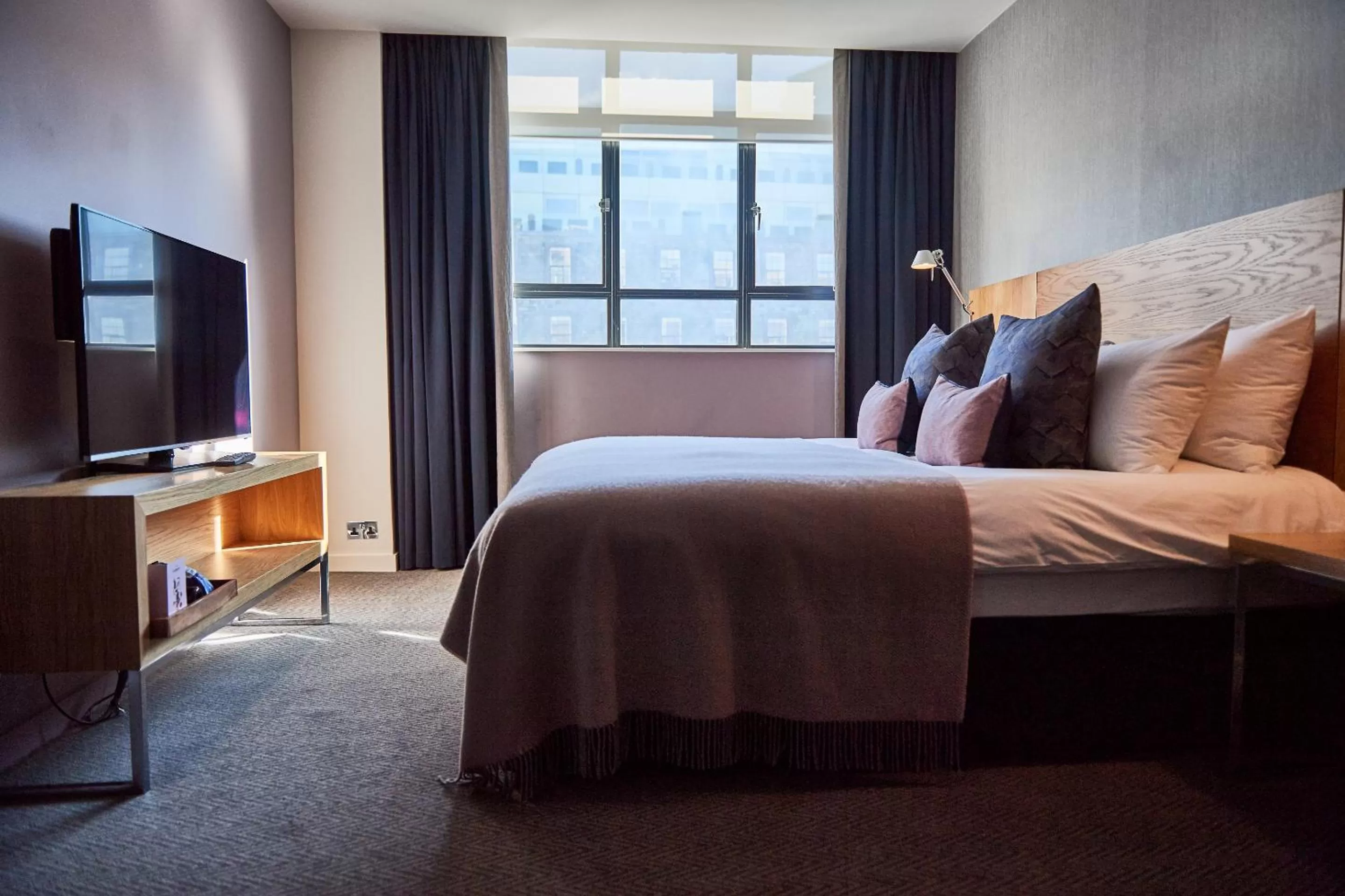 Bed in Apex City Of London Hotel