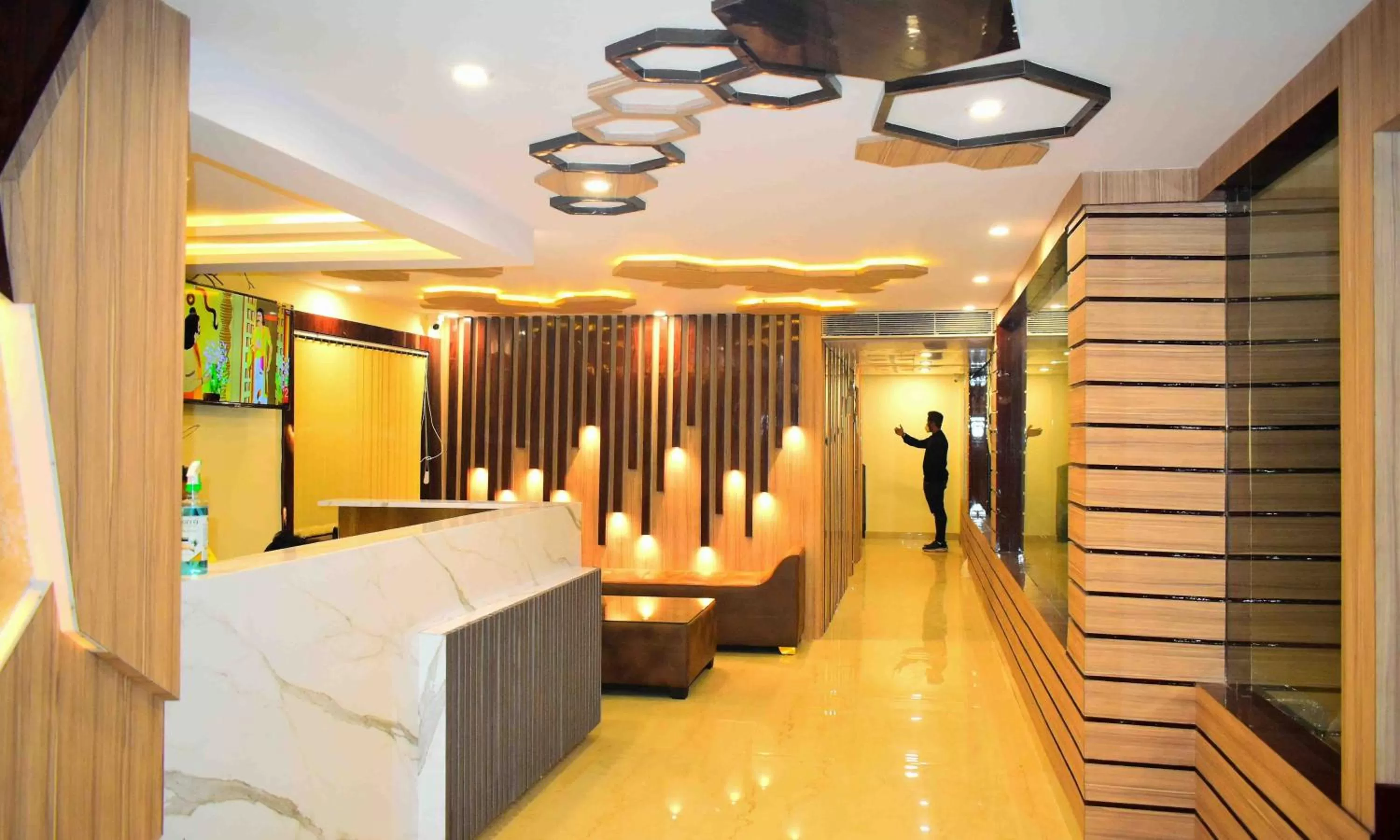 Lobby or reception in Hotel Grand Residency