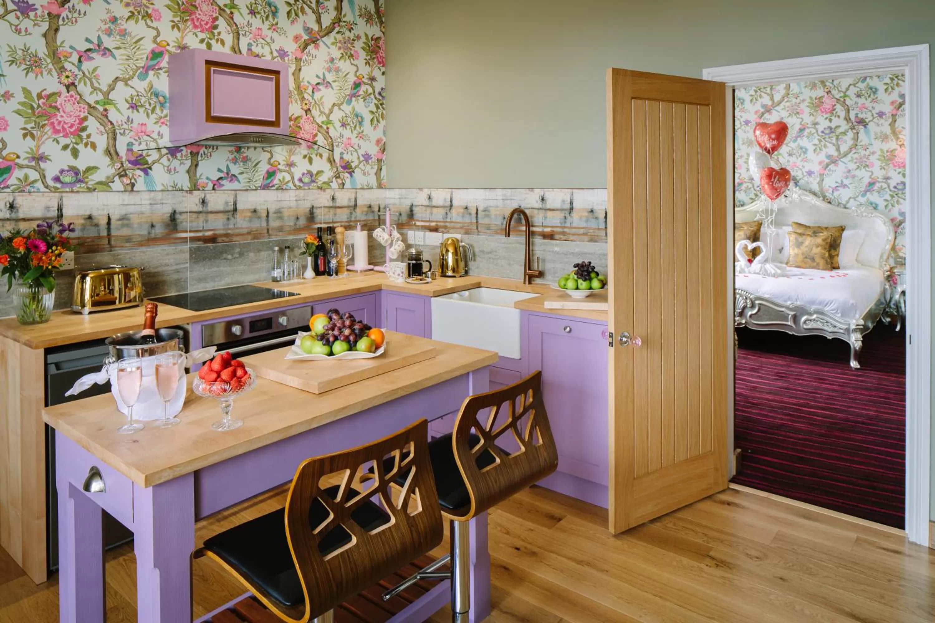 Kitchen or kitchenette in Grange Boutique Hotel