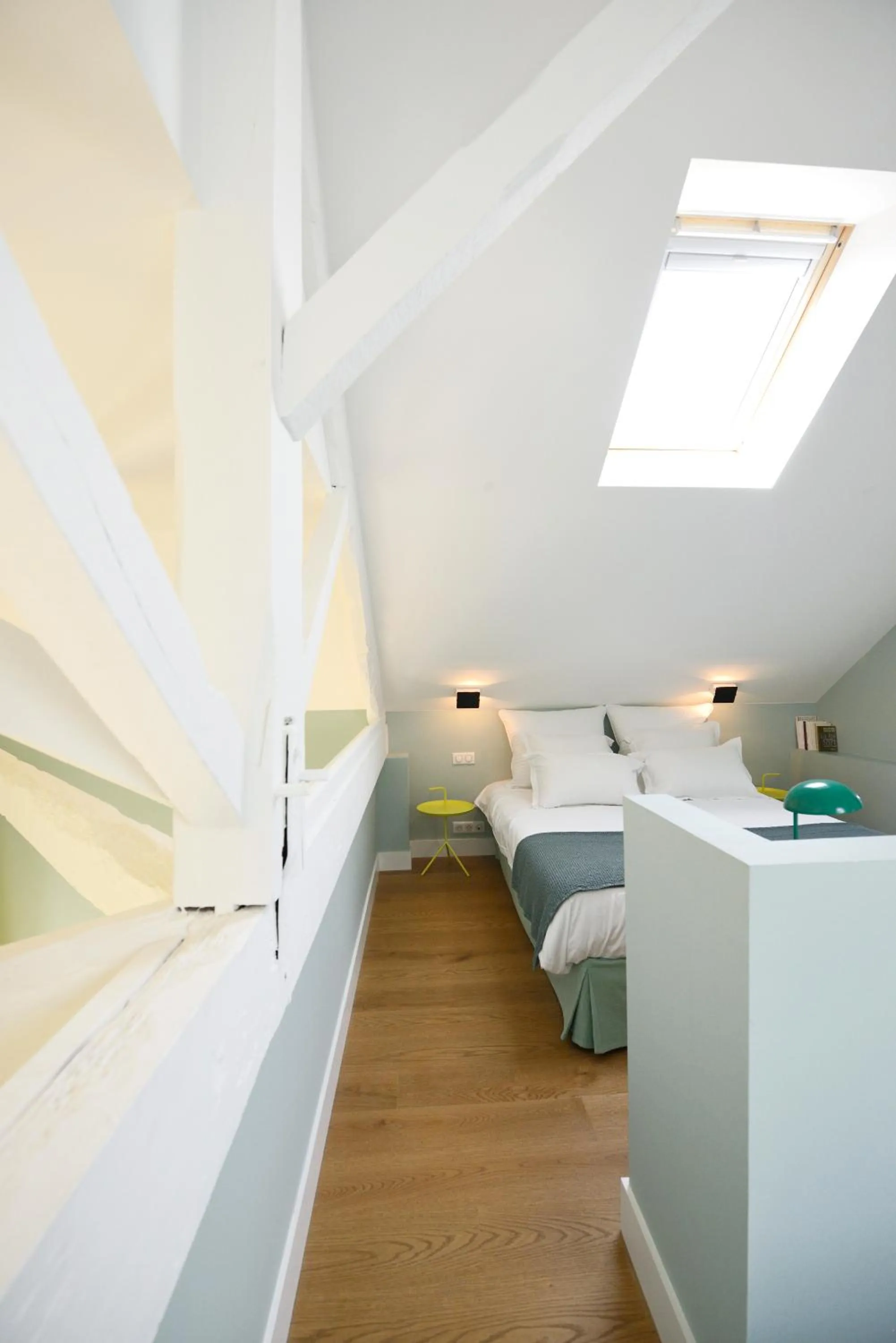 Bedroom, Bed in Hôtel Le Saint Christophe