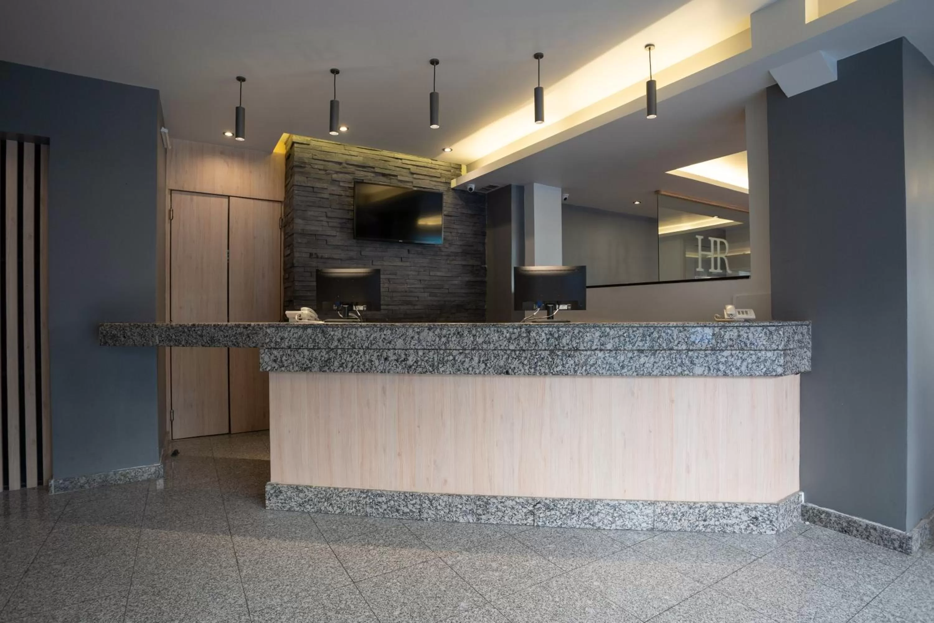 Lobby or reception in Hotel Roble