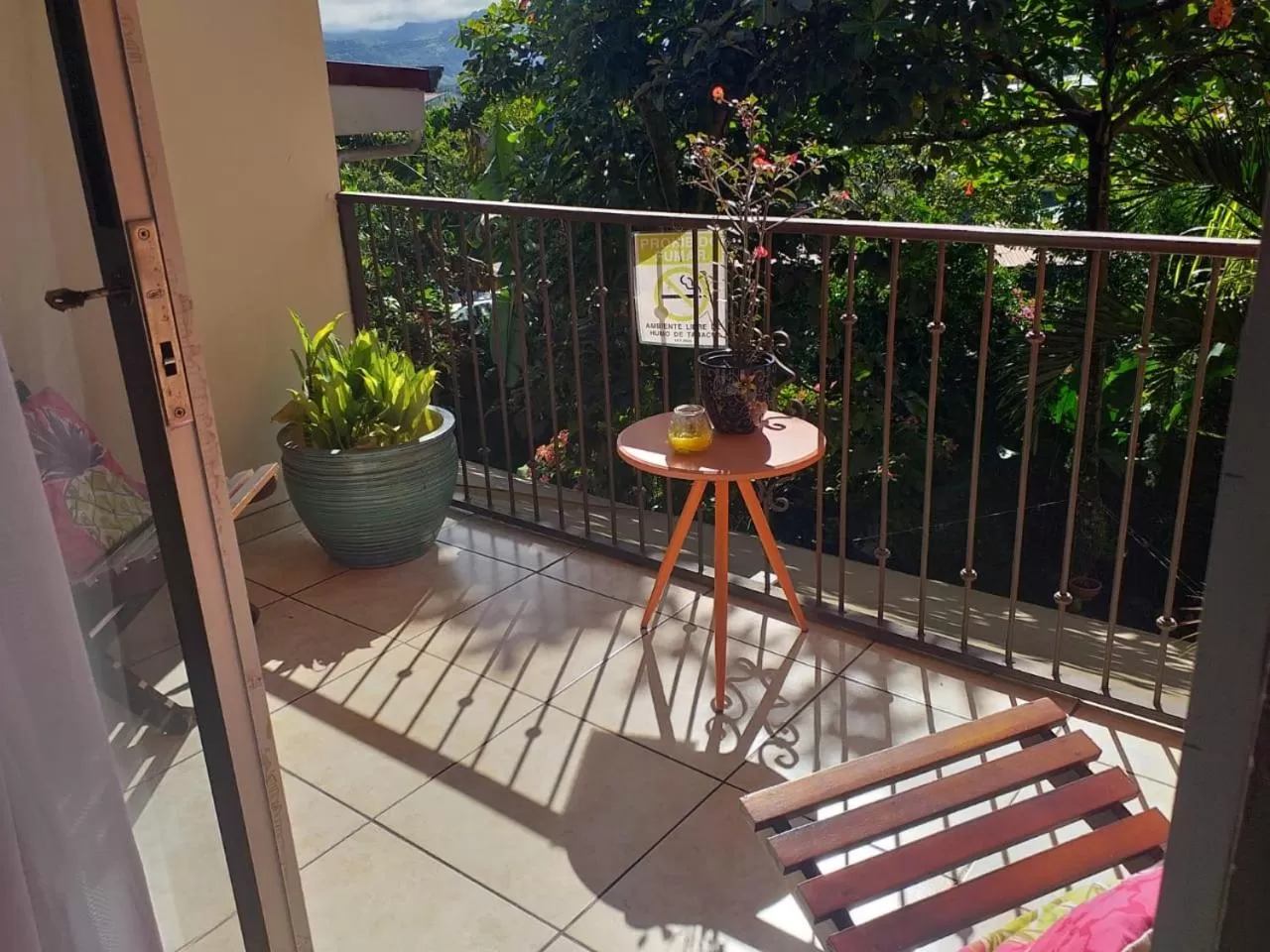 Balcony/Terrace in Boutique Hotel Casa de Lis, Turrialba