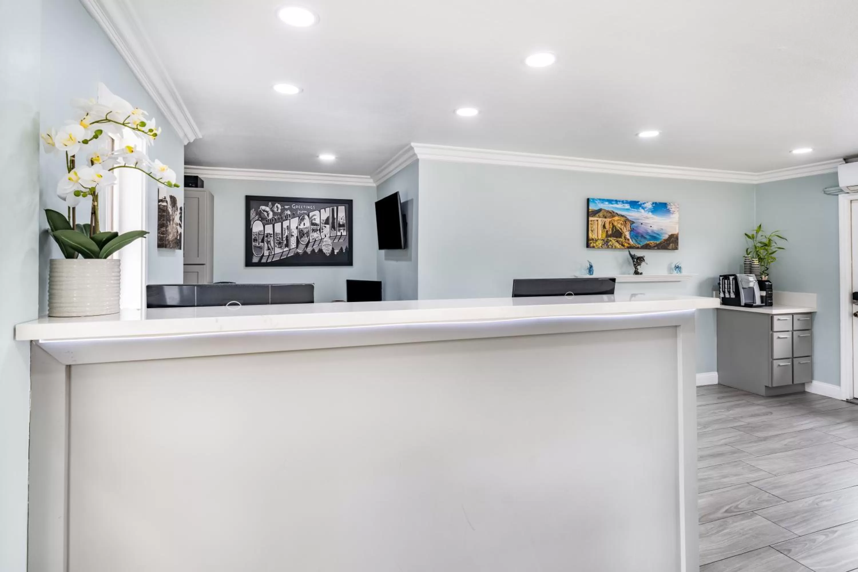 Property building in Aura Inn Monterey