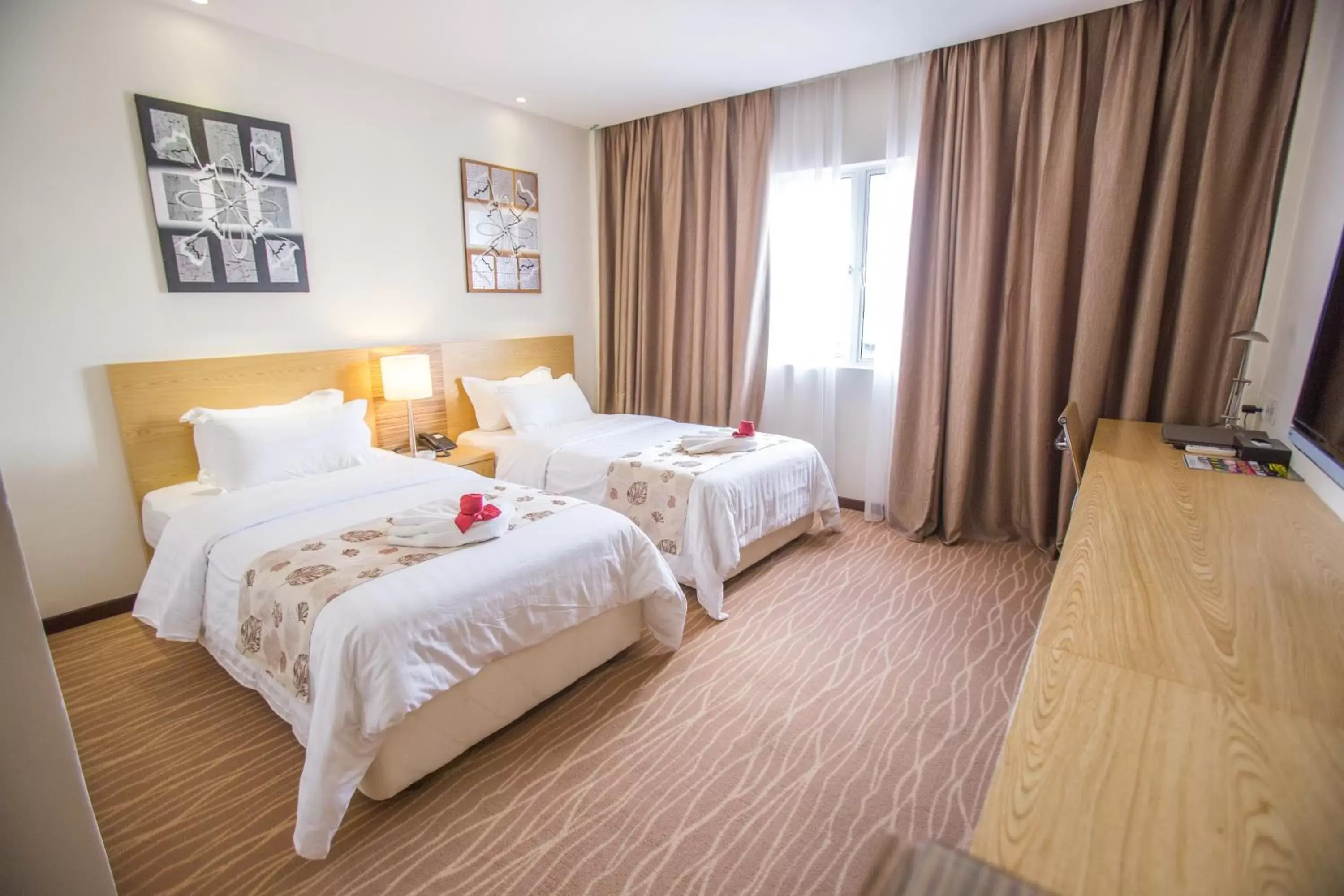 Superior Twin Room in VIP Hotel Segamat Superior Twin Room in VIP Hotel Segamat