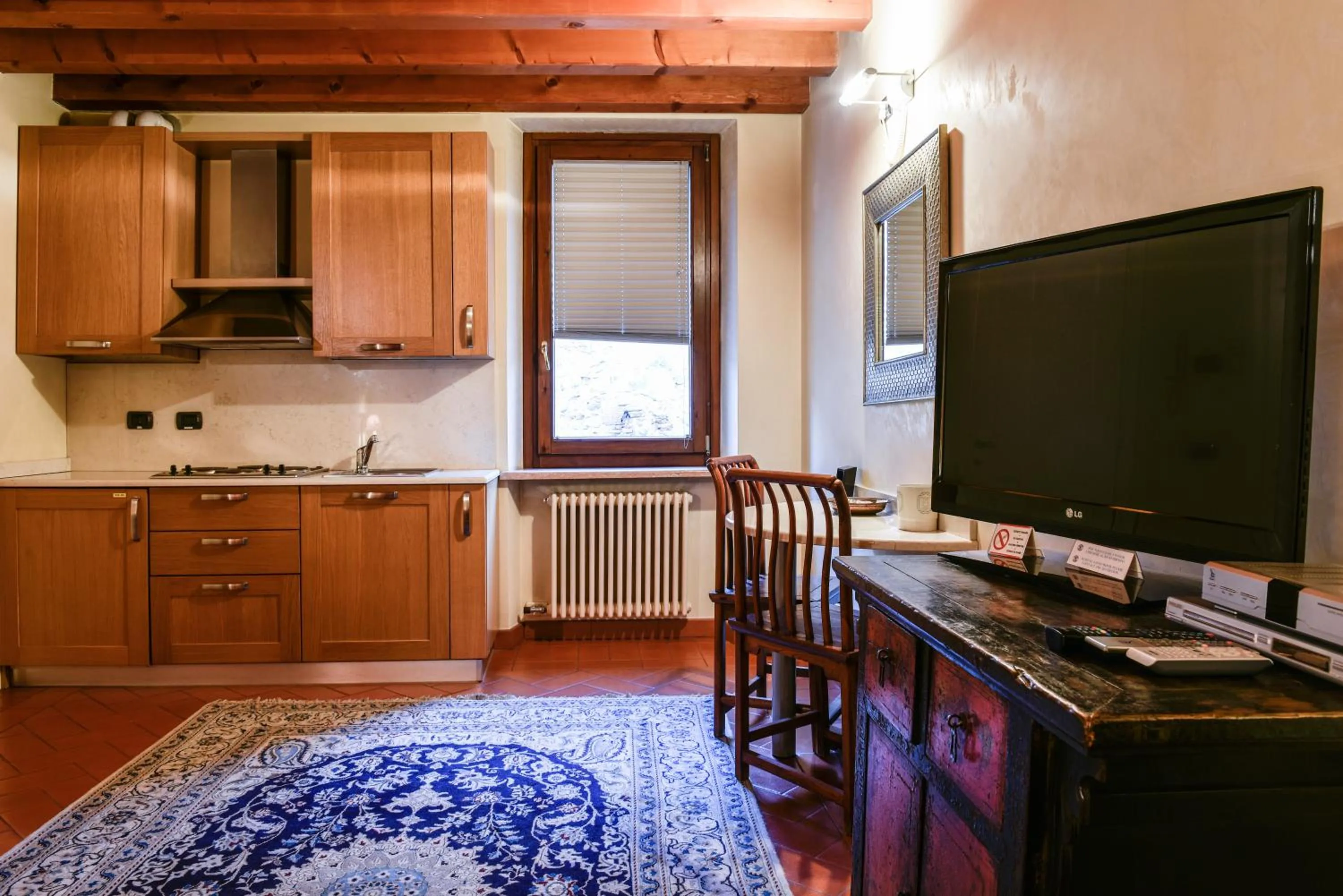 Kitchen or kitchenette in Residence ANTICO SAN ZENO centro storico