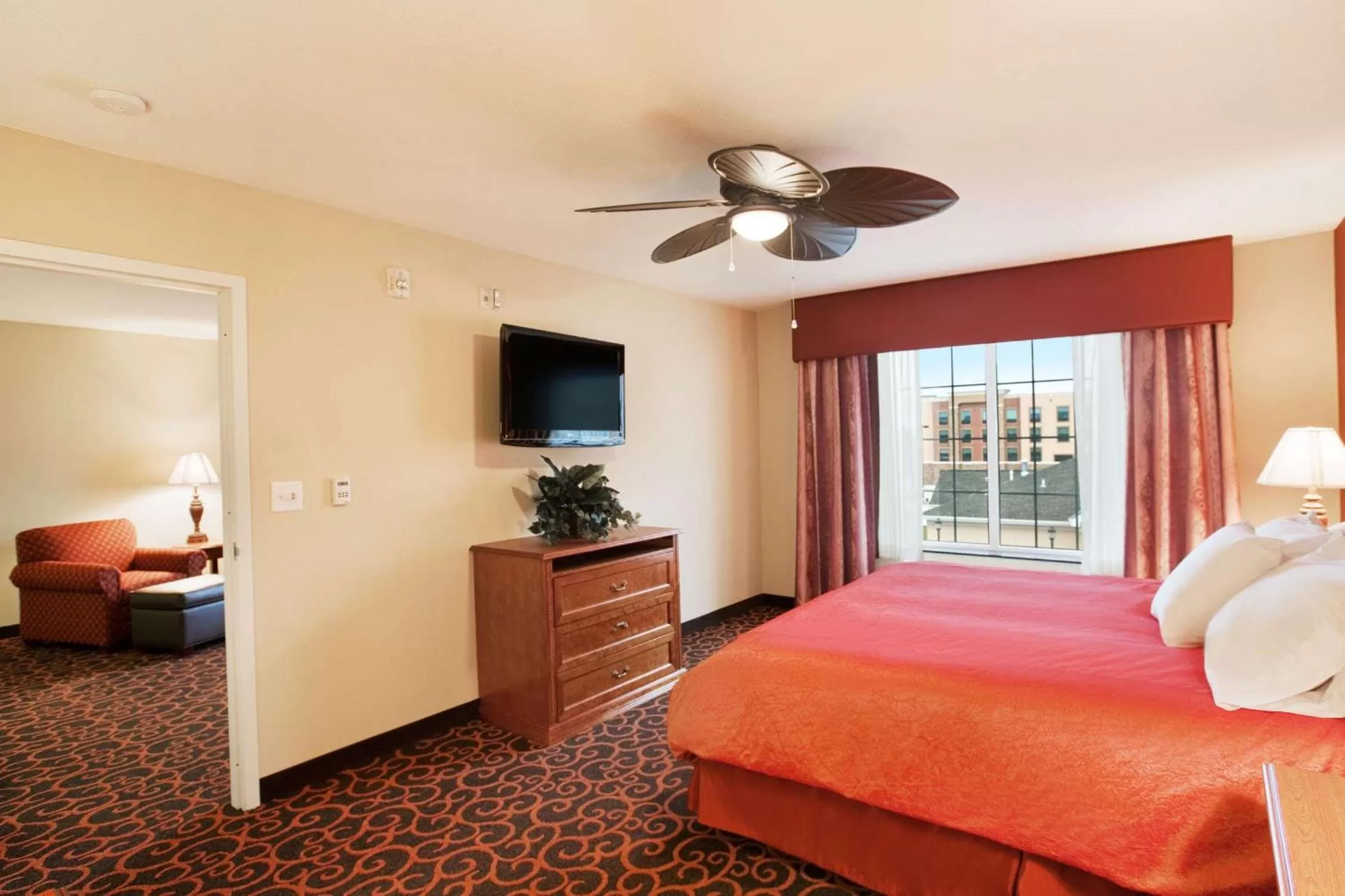 Bed in Homewood Suites Saint Cloud