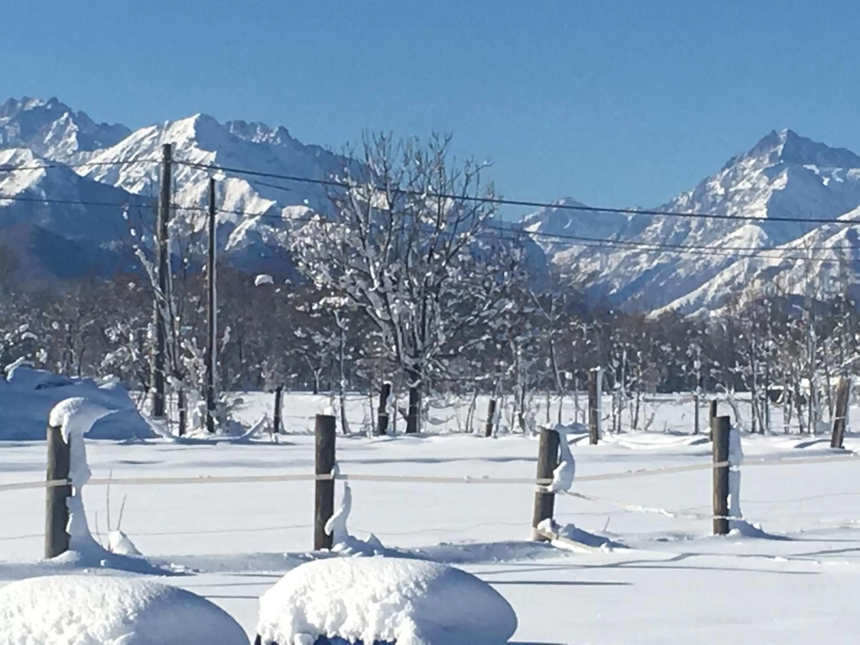 Winter in B&B CM Ranch