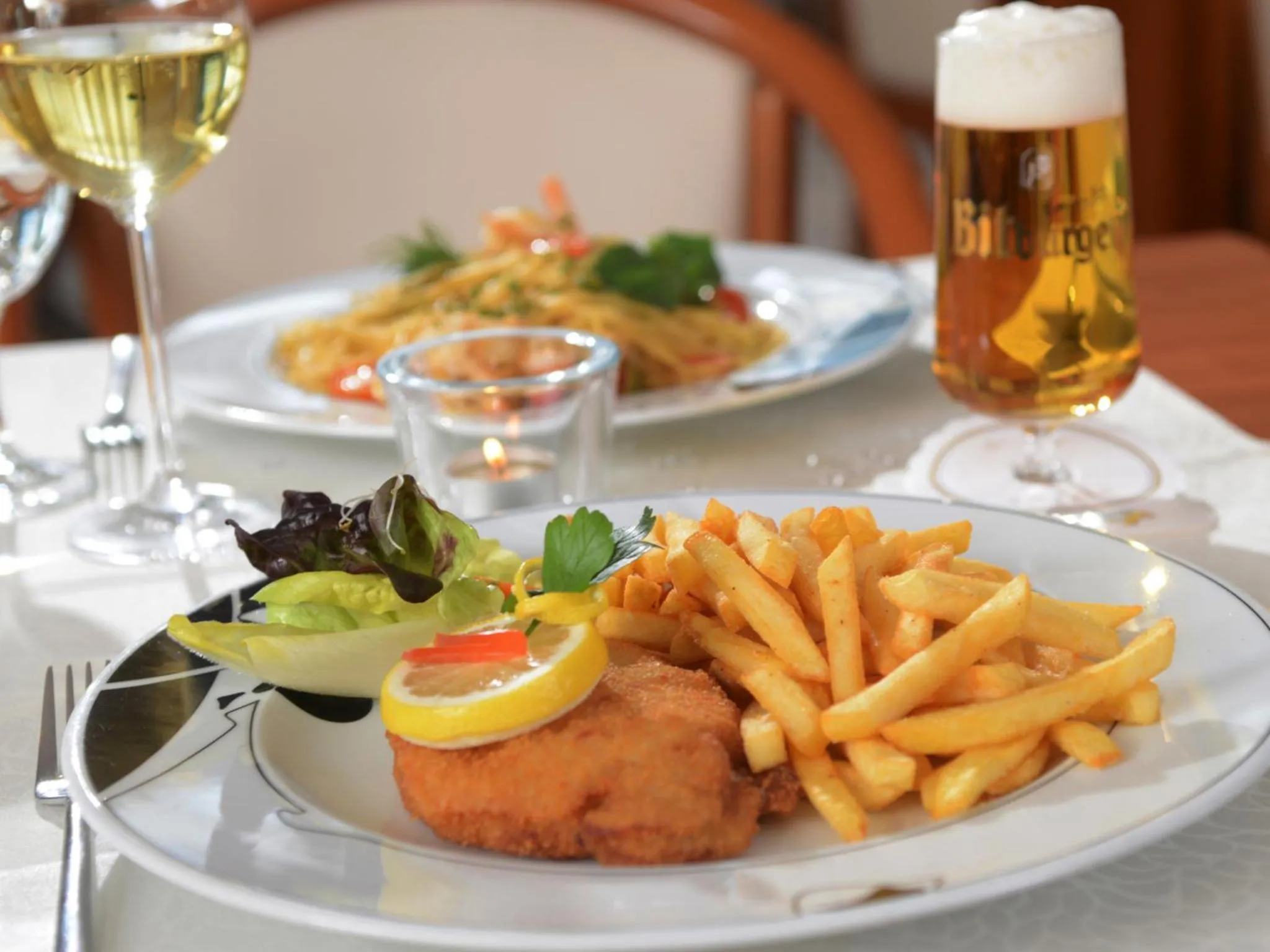 Food and drinks in Hotel Residenz Oberhausen