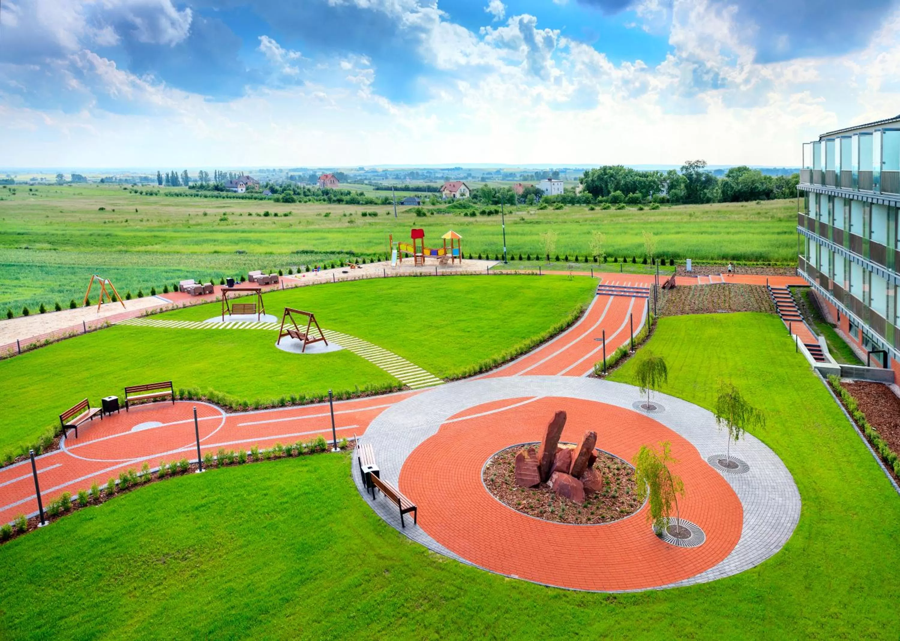 Garden in Słoneczny Zdrój Medical Spa & Wellness