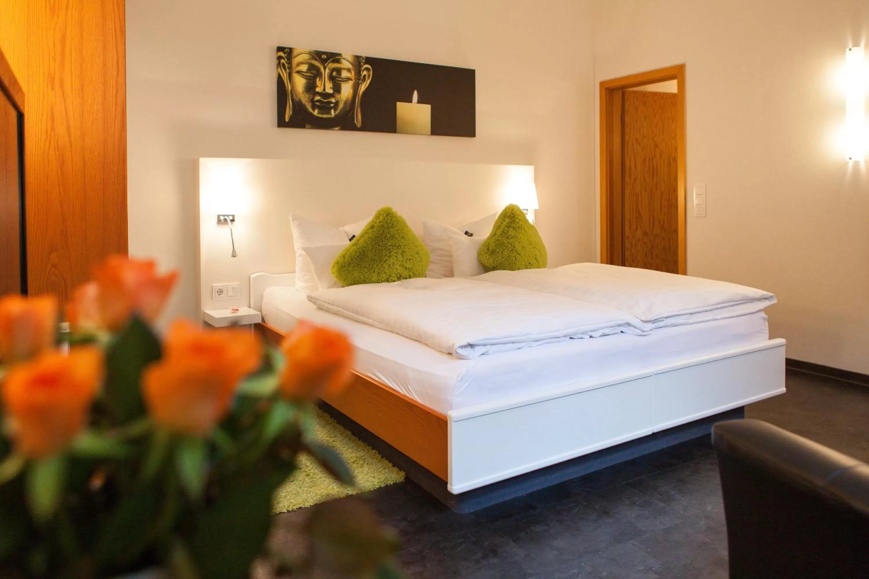 Bed in Hotel Am Grudenberg