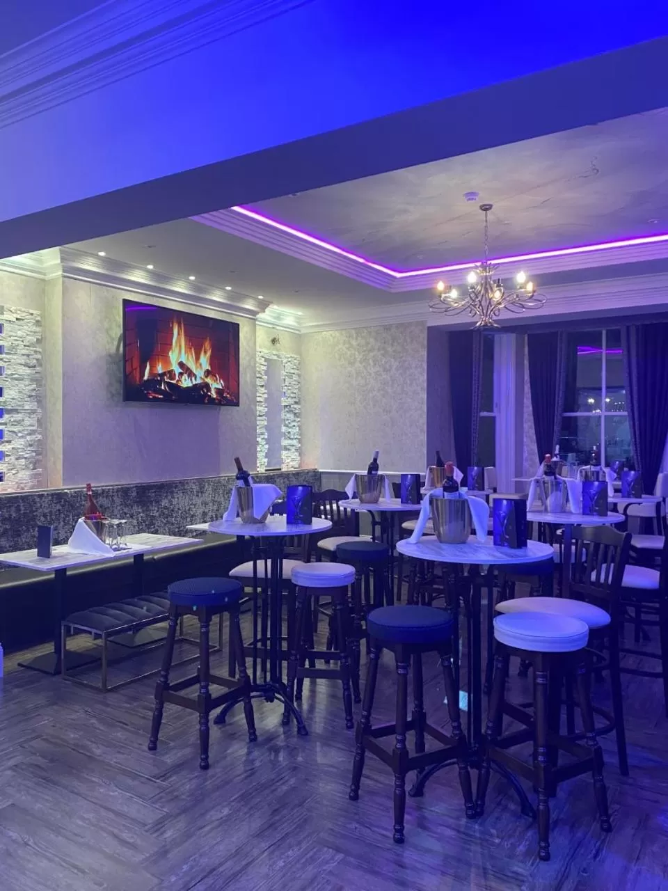 Lounge or bar in The Old Hall Hotel